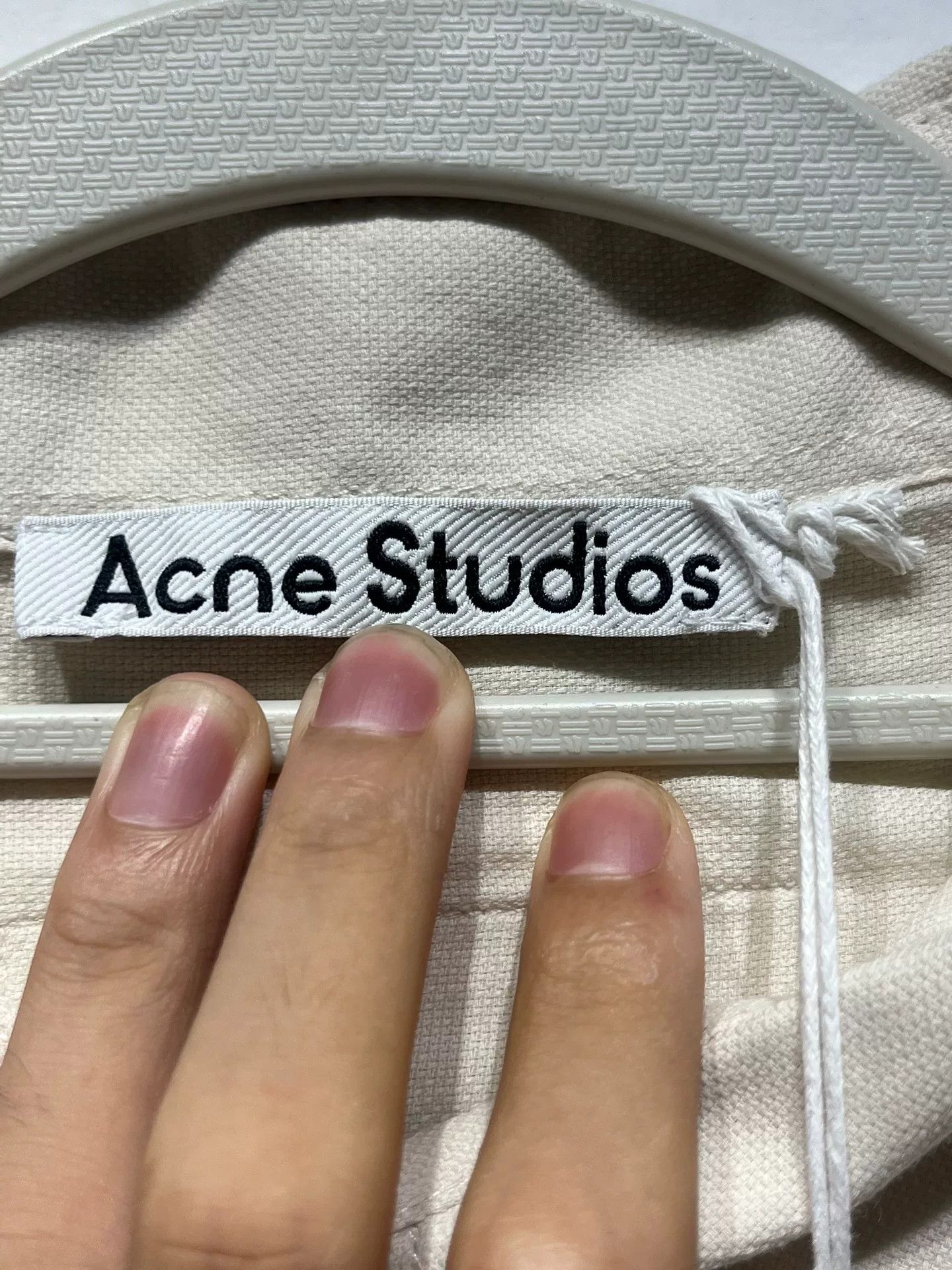 Acne Studios Acne Studios Casual Printed White Shirt 44 Men Size US L / EU 52-54 / 3 - 2 Thumbnail