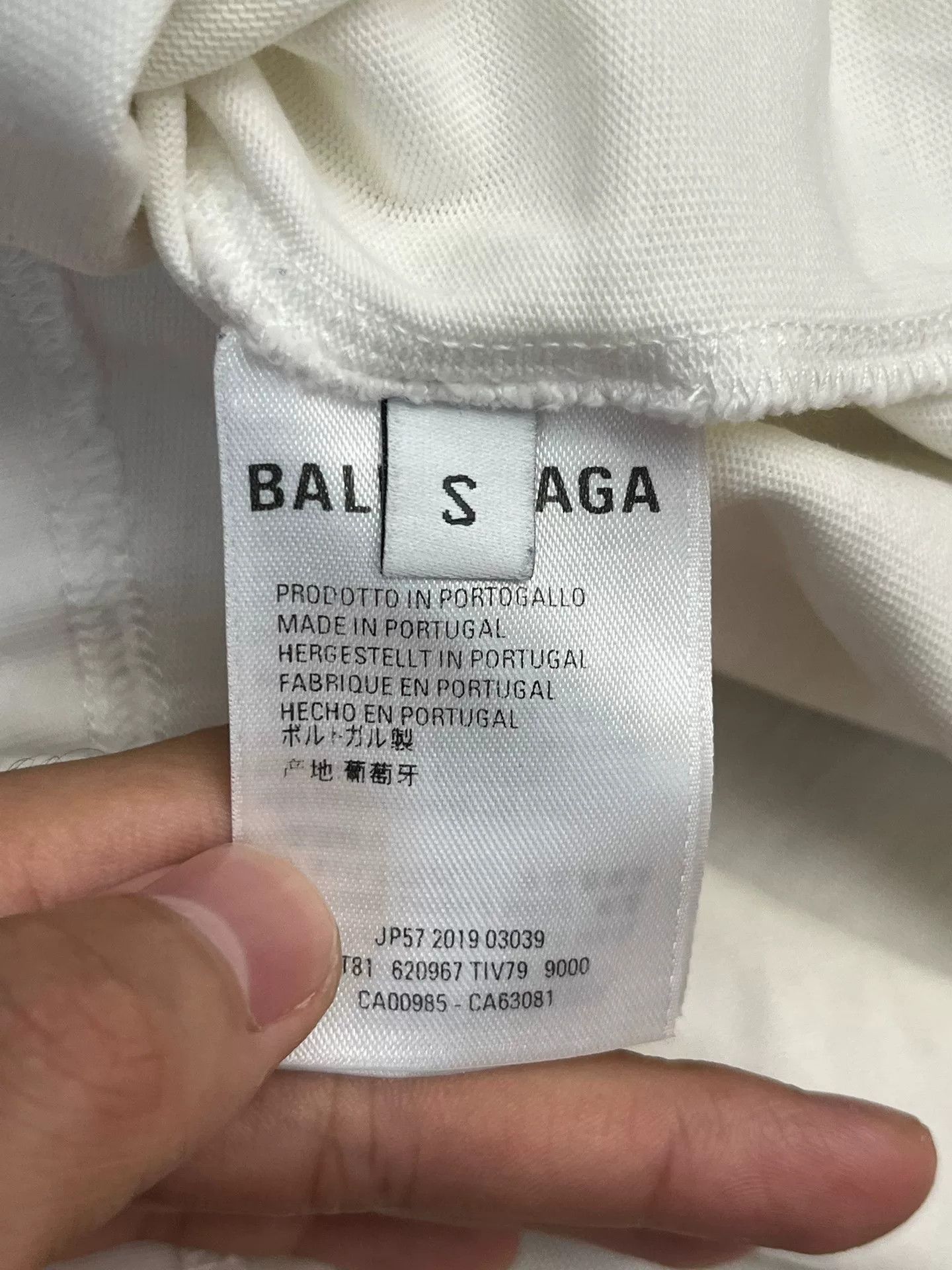Balenciaga Balenciaga White T-Shirt S Women Size S / US 4 / IT 40 - 3 Thumbnail