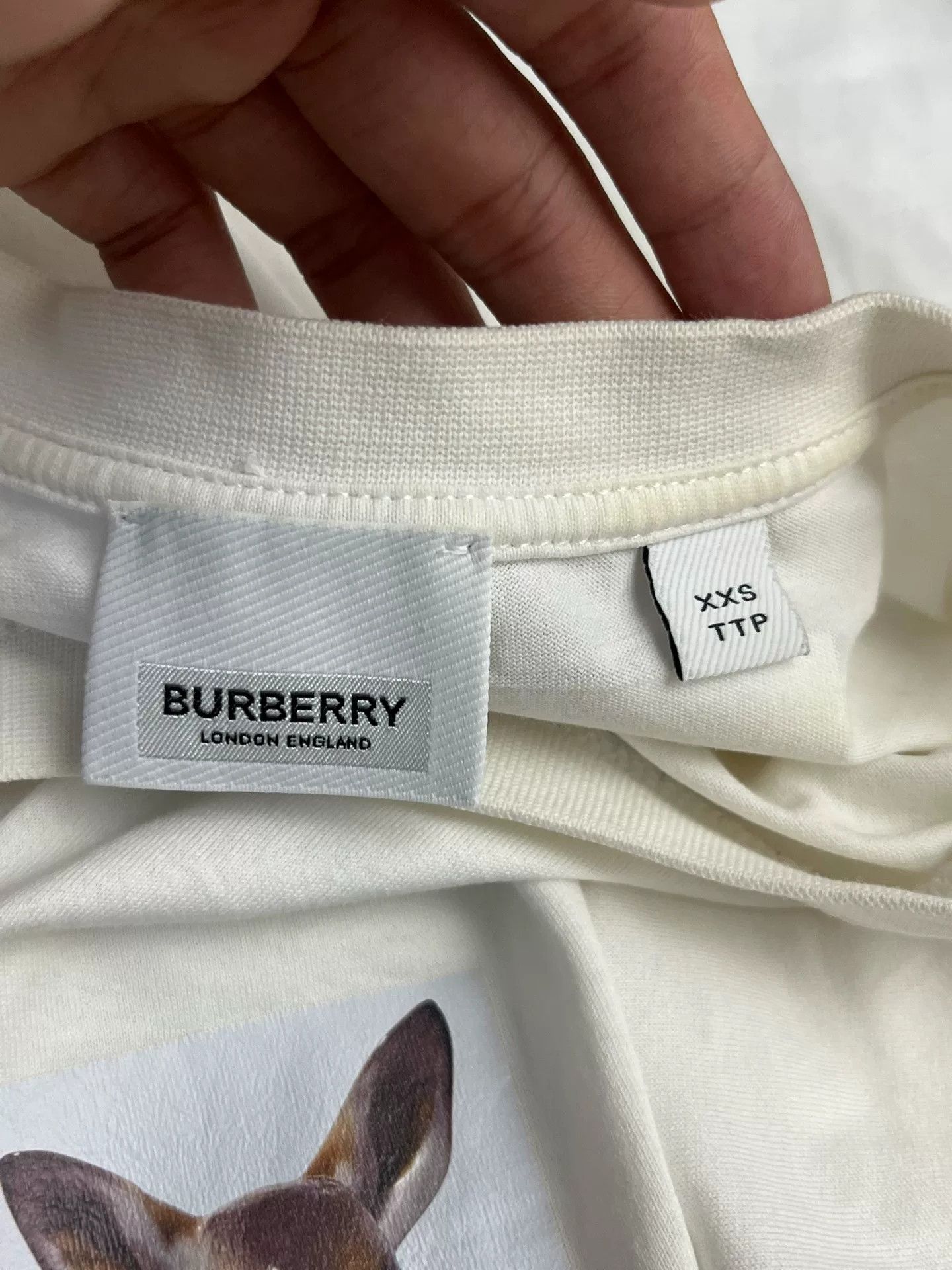 Burberry Burberry Printed T-Shirt XXS Women Size XXS / US 00 / IT 34 - 3 Thumbnail