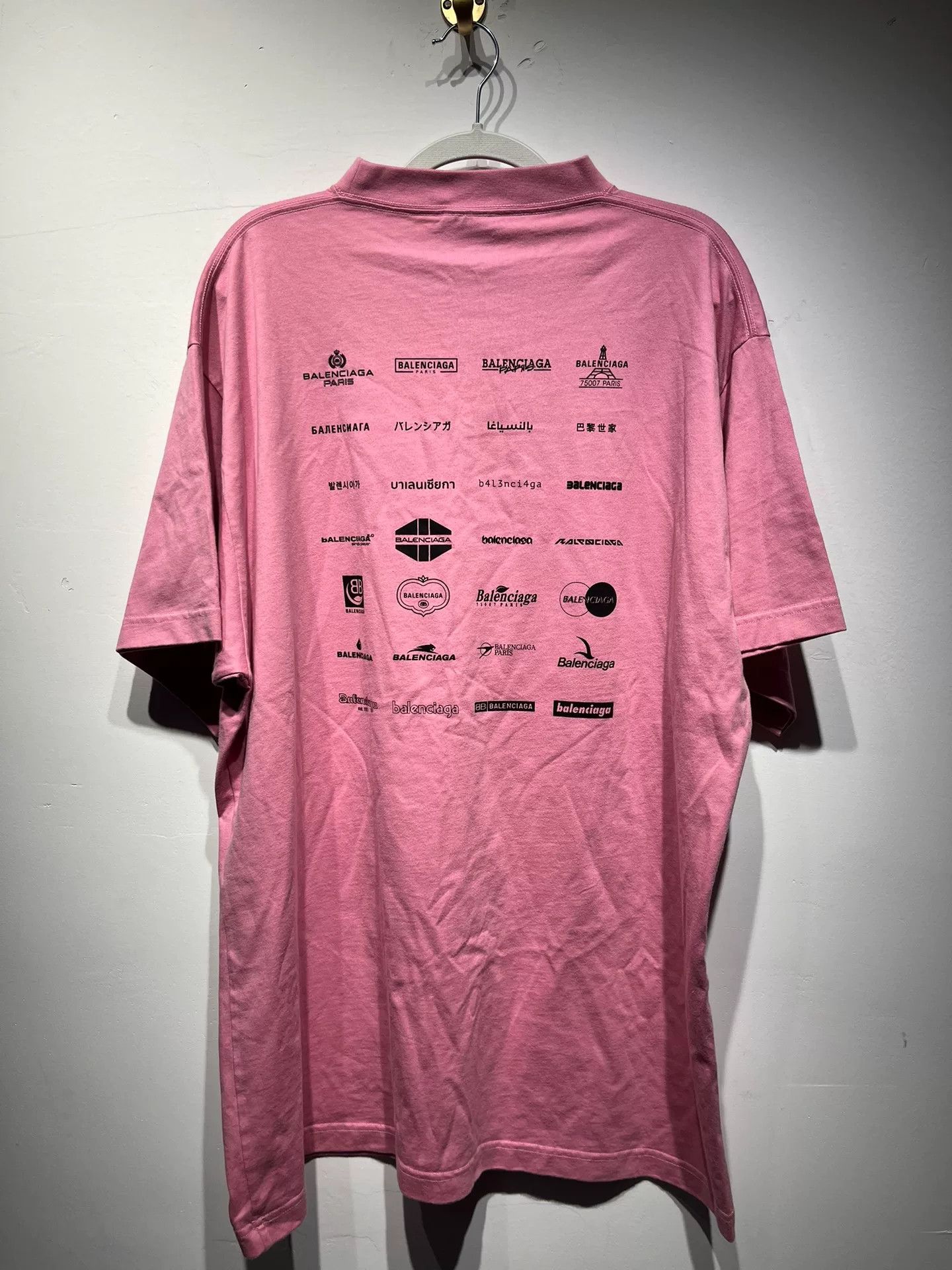Balenciaga Balenciaga Retro Pink T-Shirt 1 Women Size XS / US 0-2 / IT 36-38 - 2 Thumbnail