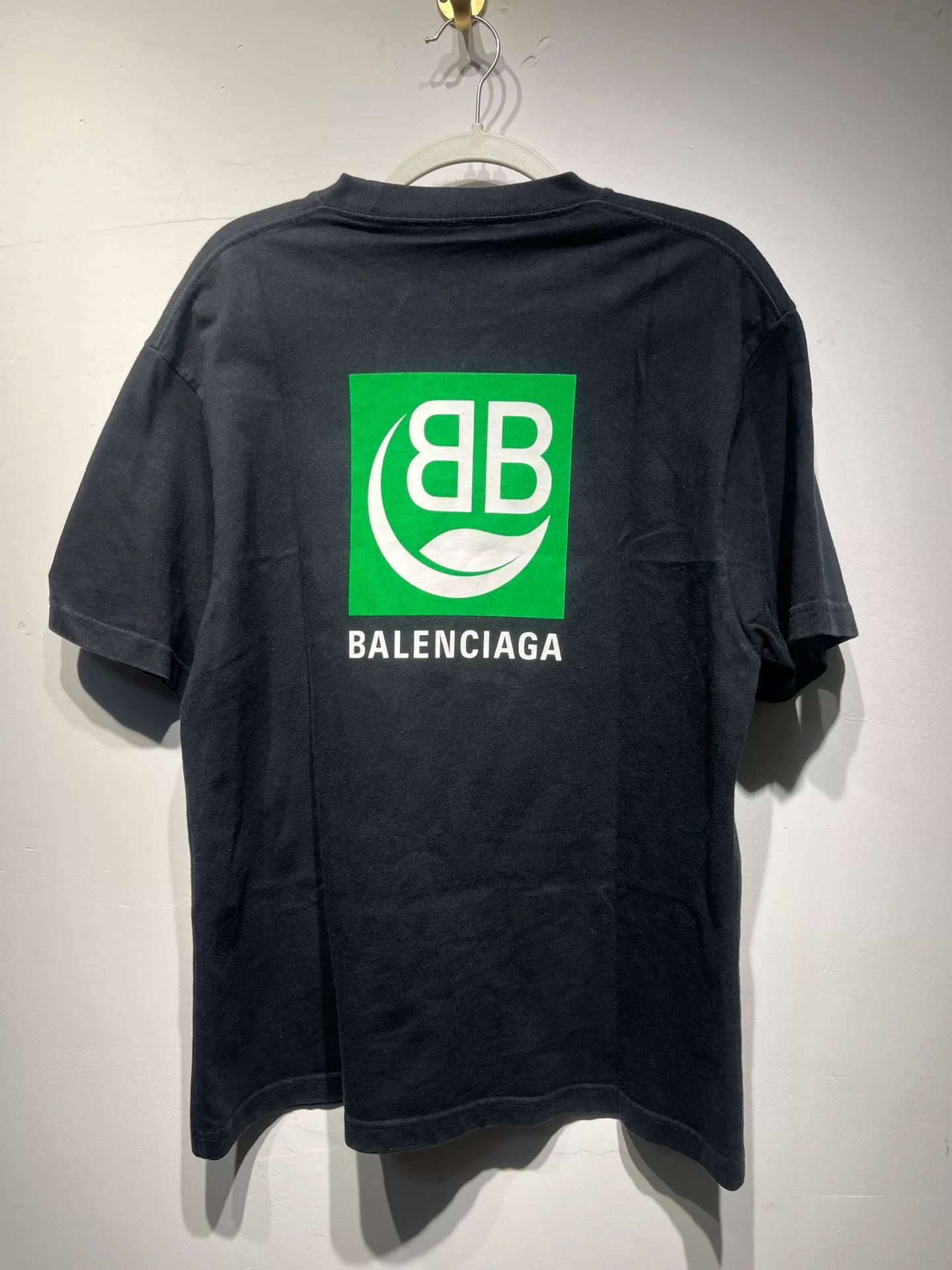 Balenciaga Balenciaga Retro Printed Black T-Shirt S Women Size S / US 4 / IT 40 - 2 Thumbnail