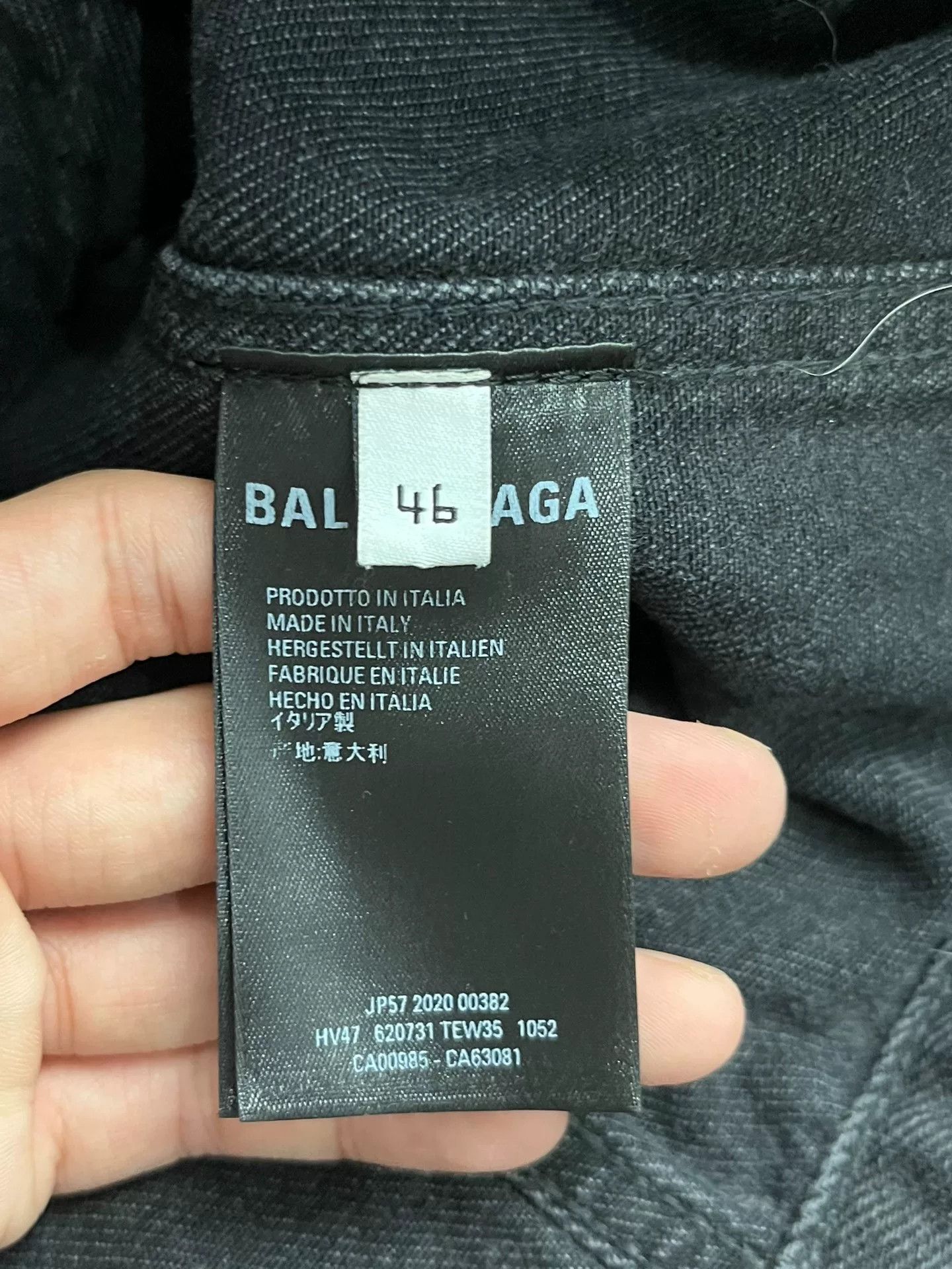 Balenciaga Balenciaga Black Light Jacket 46 Men Size US L / EU 52-54 / 3 - 3 Thumbnail