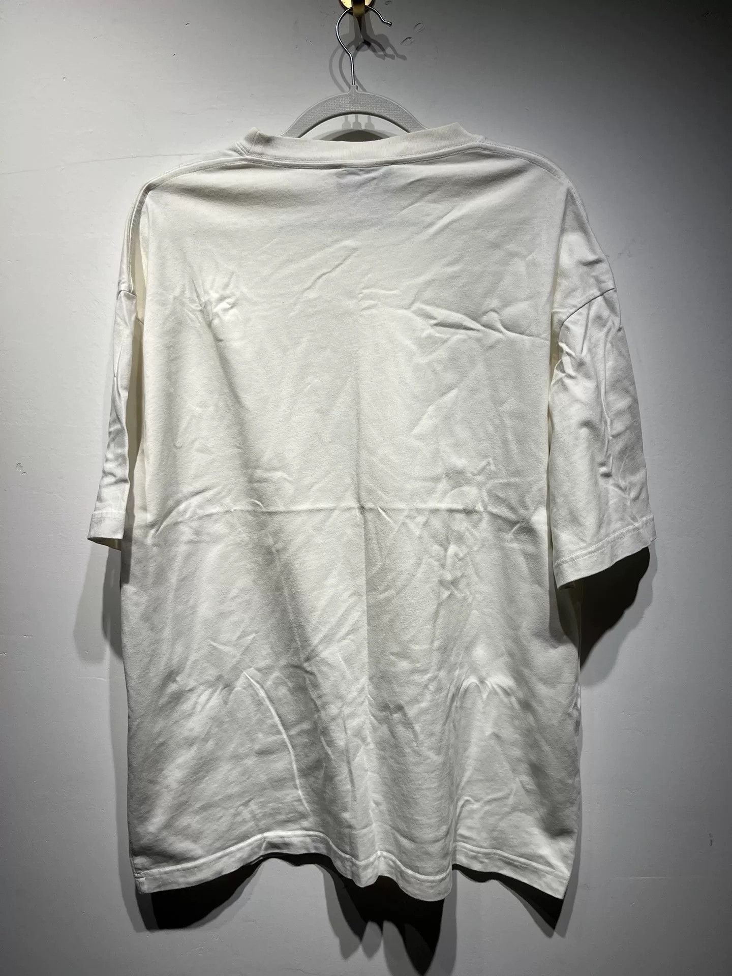 Balenciaga Balenciaga Retro Printed White T-Shirt S Men Size US S / EU 44-46 / 1 - 2 Thumbnail