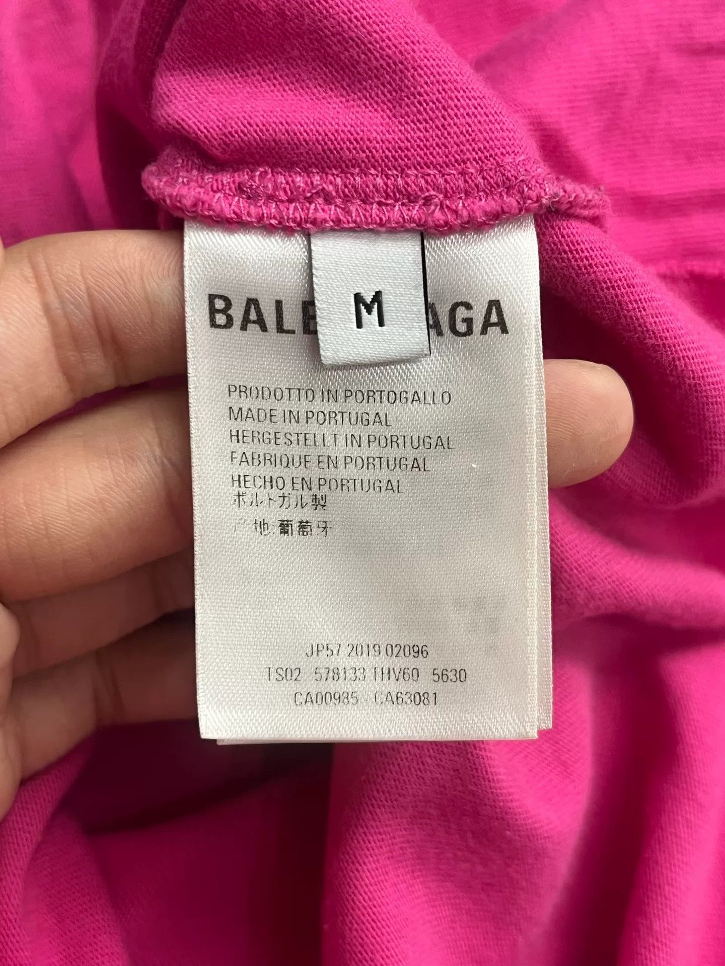 Balenciaga Balenciaga Pink T-Shirt M Women Size M / US 6-8 / IT 42-44 - 3 Thumbnail