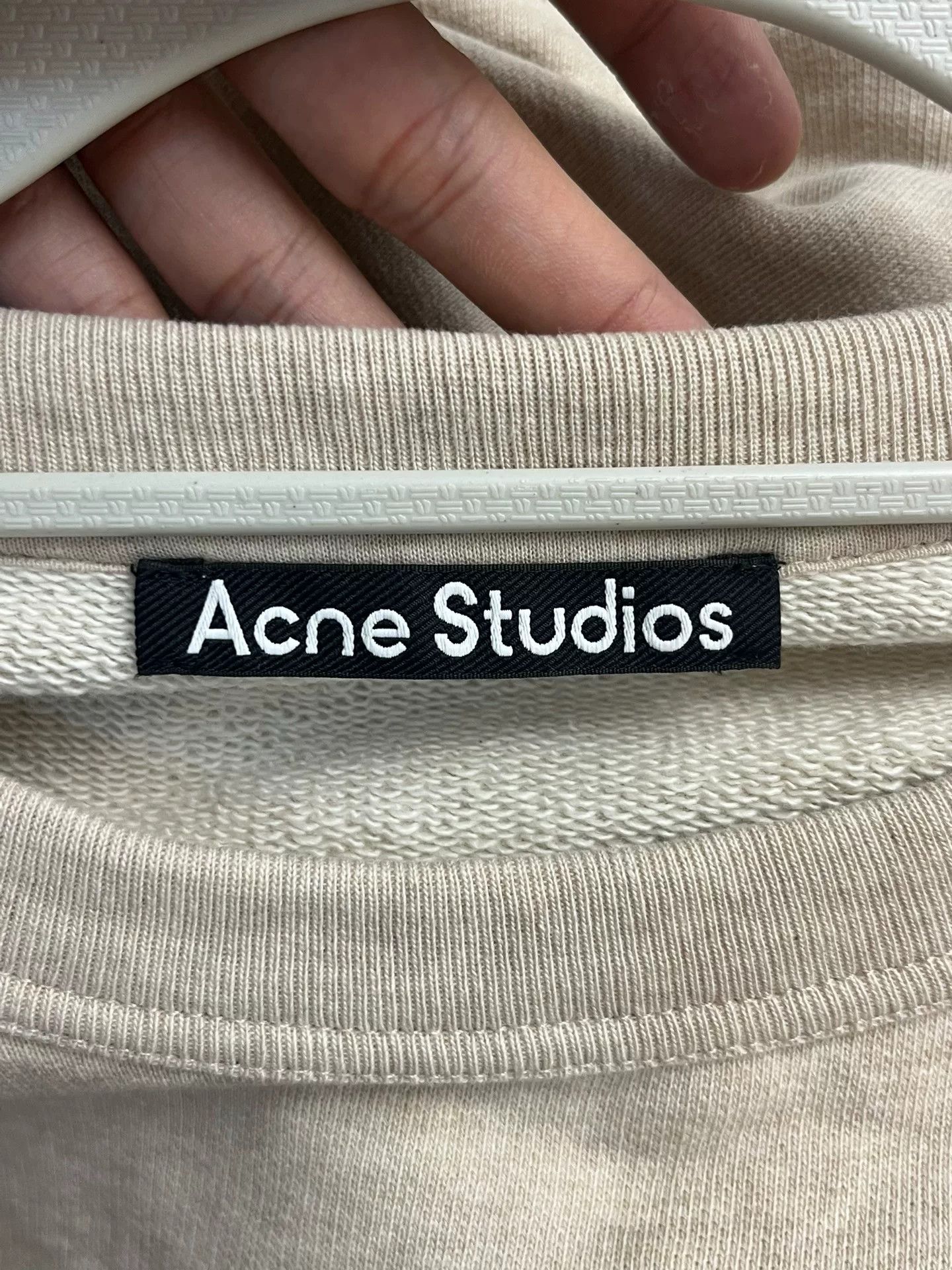 Acne Studios Acne Studios Oversized White Hoodie S Men Size US S / EU 44-46 / 1 - 3 Thumbnail