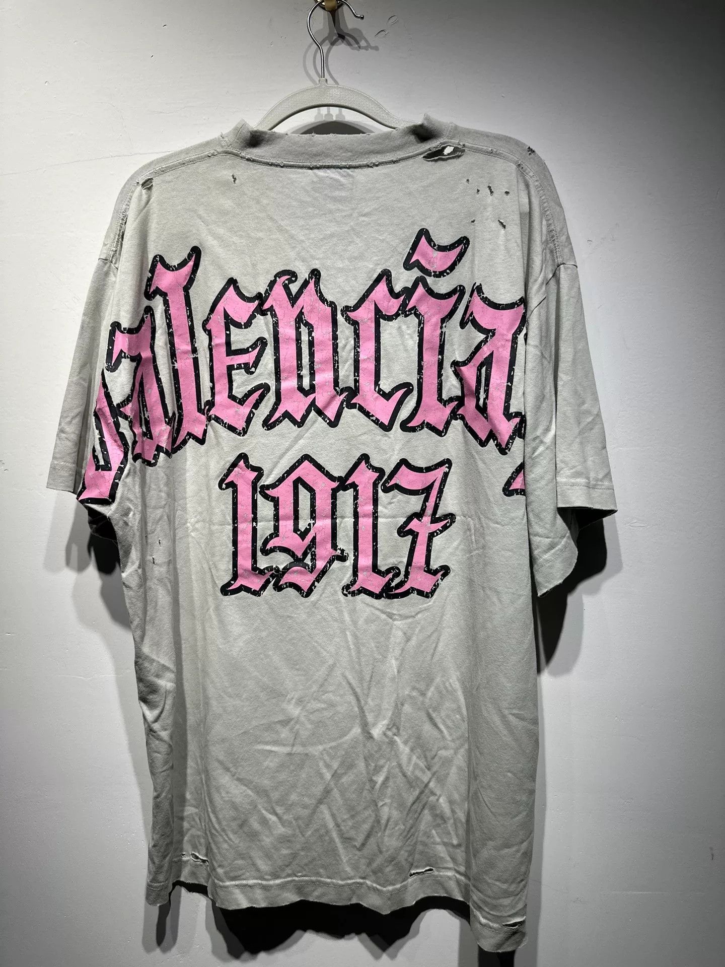 Balenciaga Balenciaga Printed Oversized T-Shirt 1 Men Size US XS / EU 42 / 0 - 3 Thumbnail