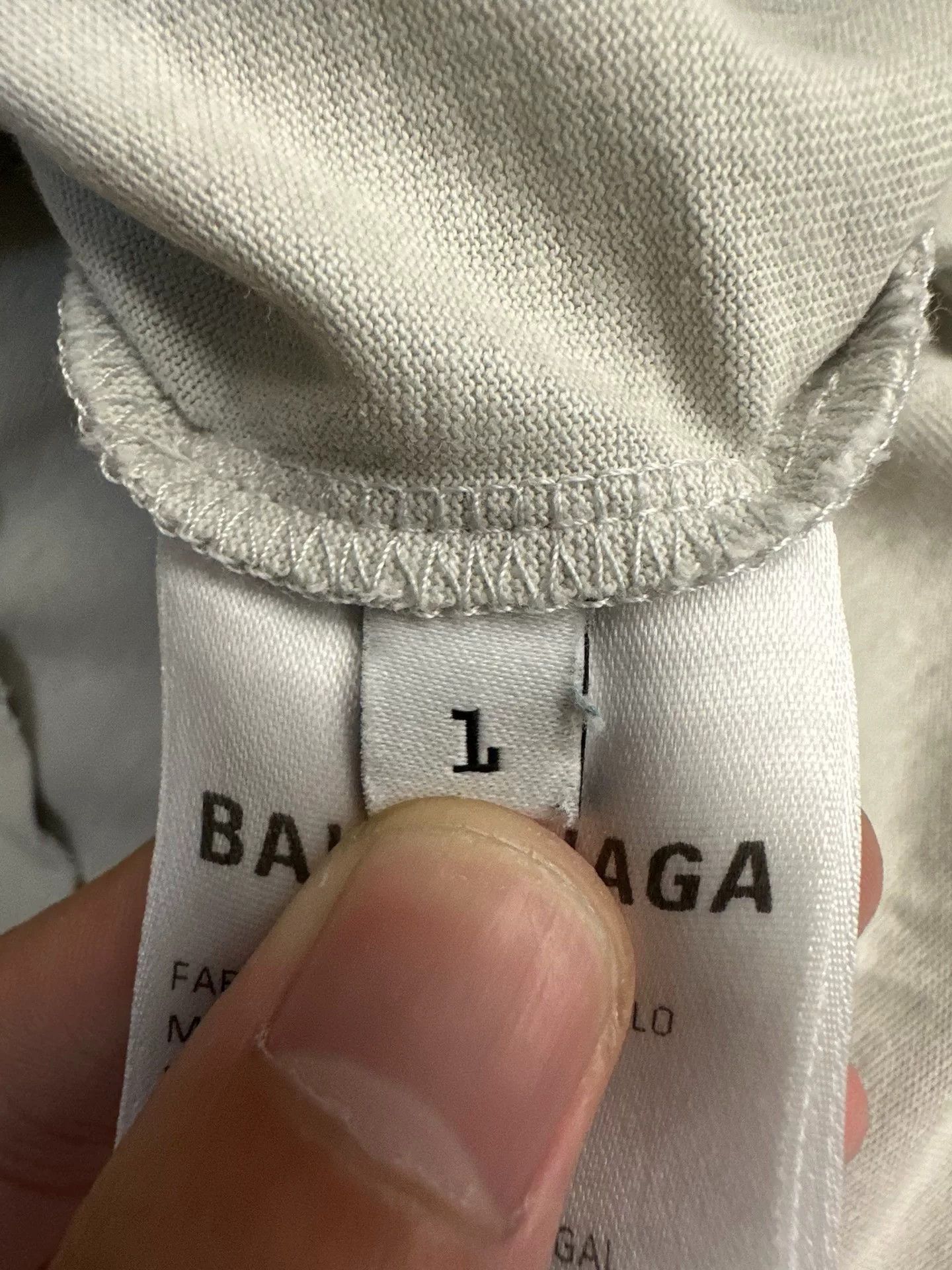 Balenciaga Balenciaga Printed Oversized T-Shirt 1 Men Size US XS / EU 42 / 0 - 4 Thumbnail