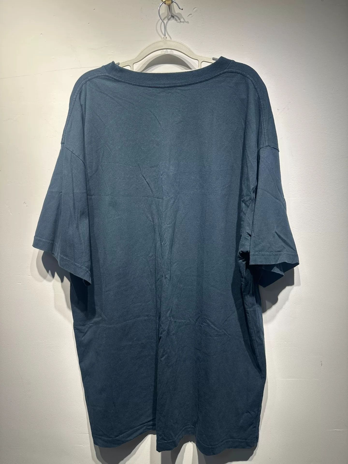 Balenciaga Balenciaga Retro Printed Blue T-Shirt M Men Size US M / EU 48-50 / 2 - 3 Thumbnail