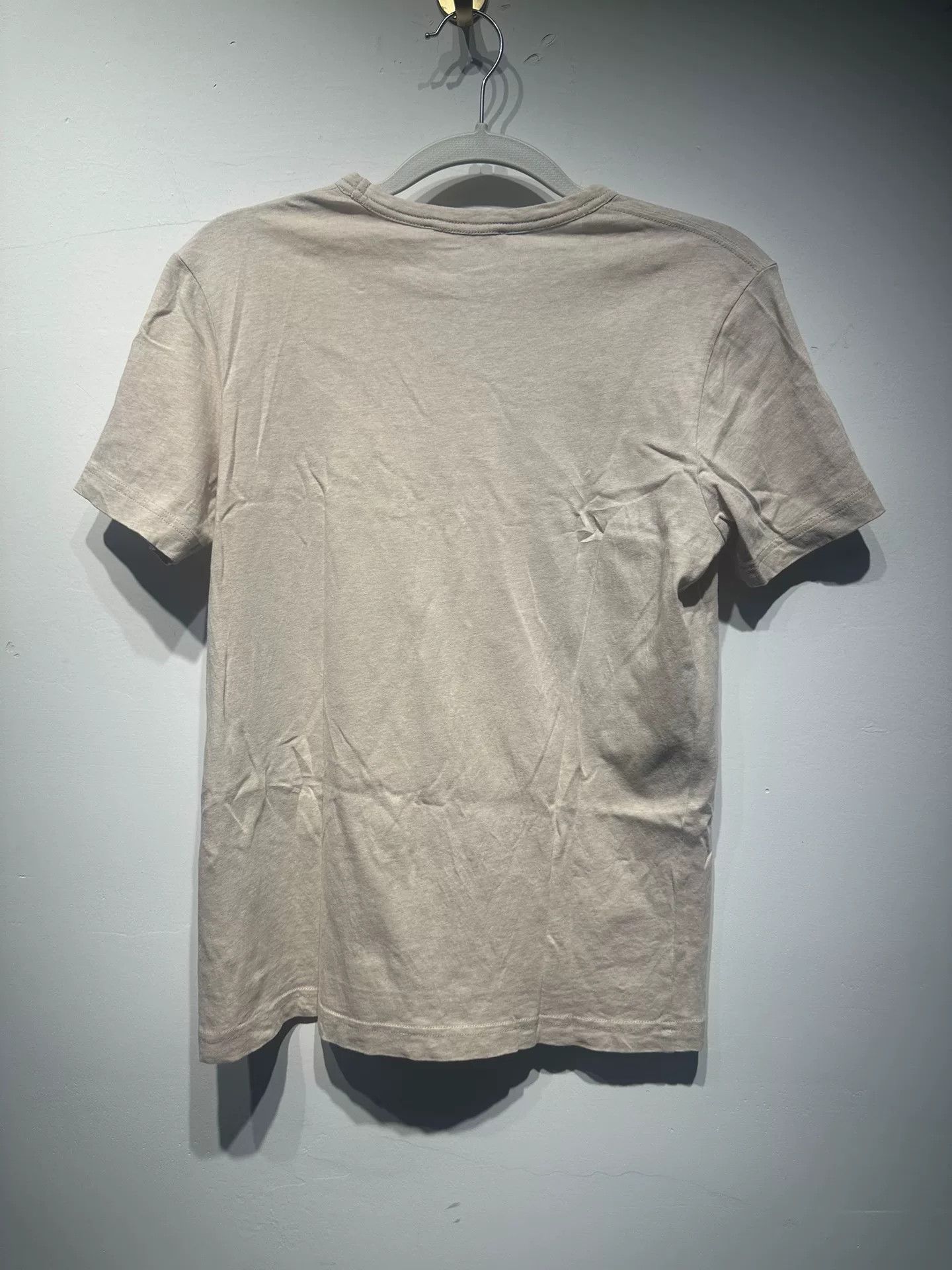 Acne Studios Acne Studios Cotton Beige T-Shirt XXS Men Size US XXS / EU 40 - 2 Thumbnail