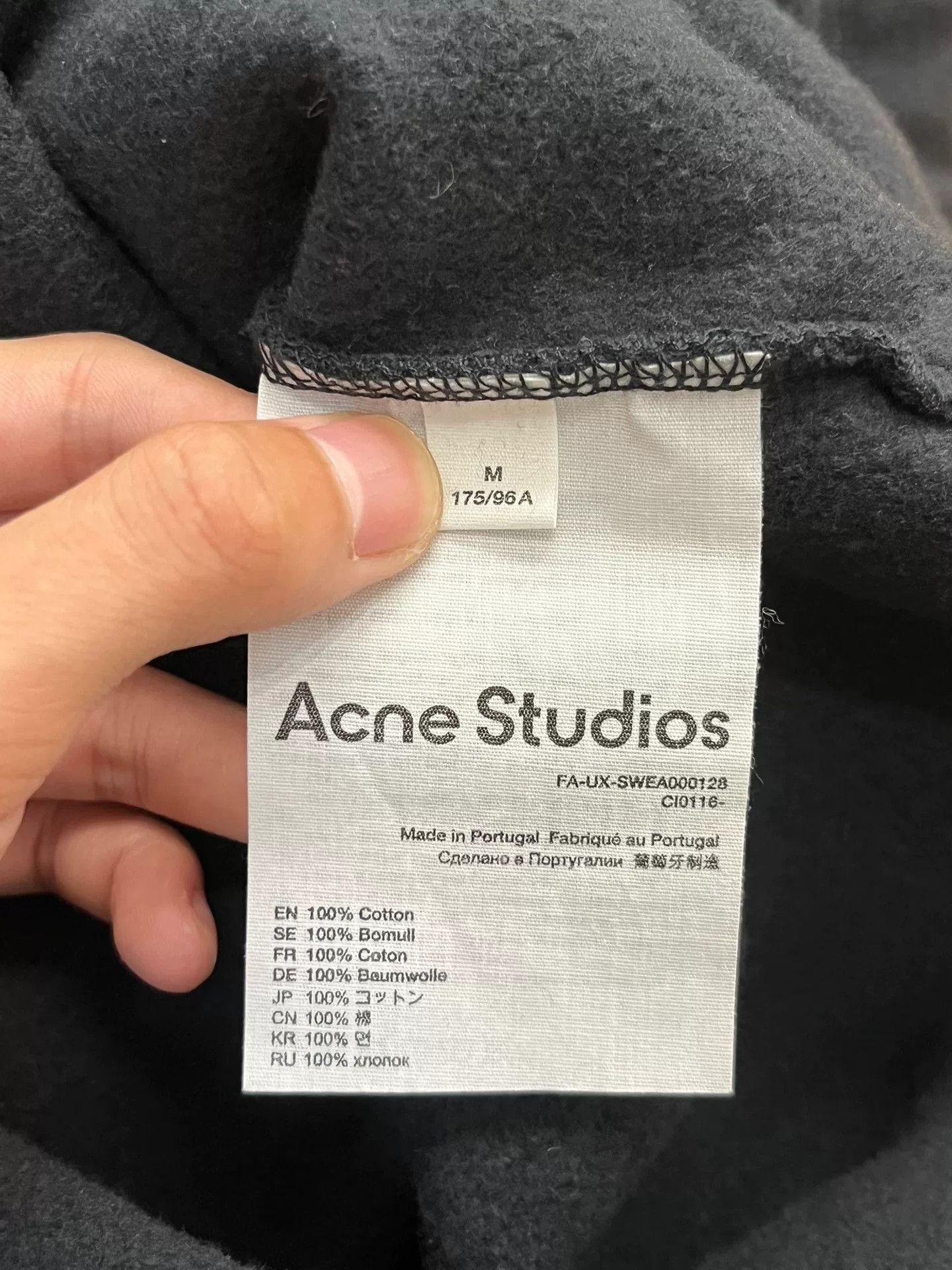 Acne Studios Acne Studios Printed Rainbow Multi Hoodie M Women Size M / US 6-8 / IT 42-44 - 3 Thumbnail