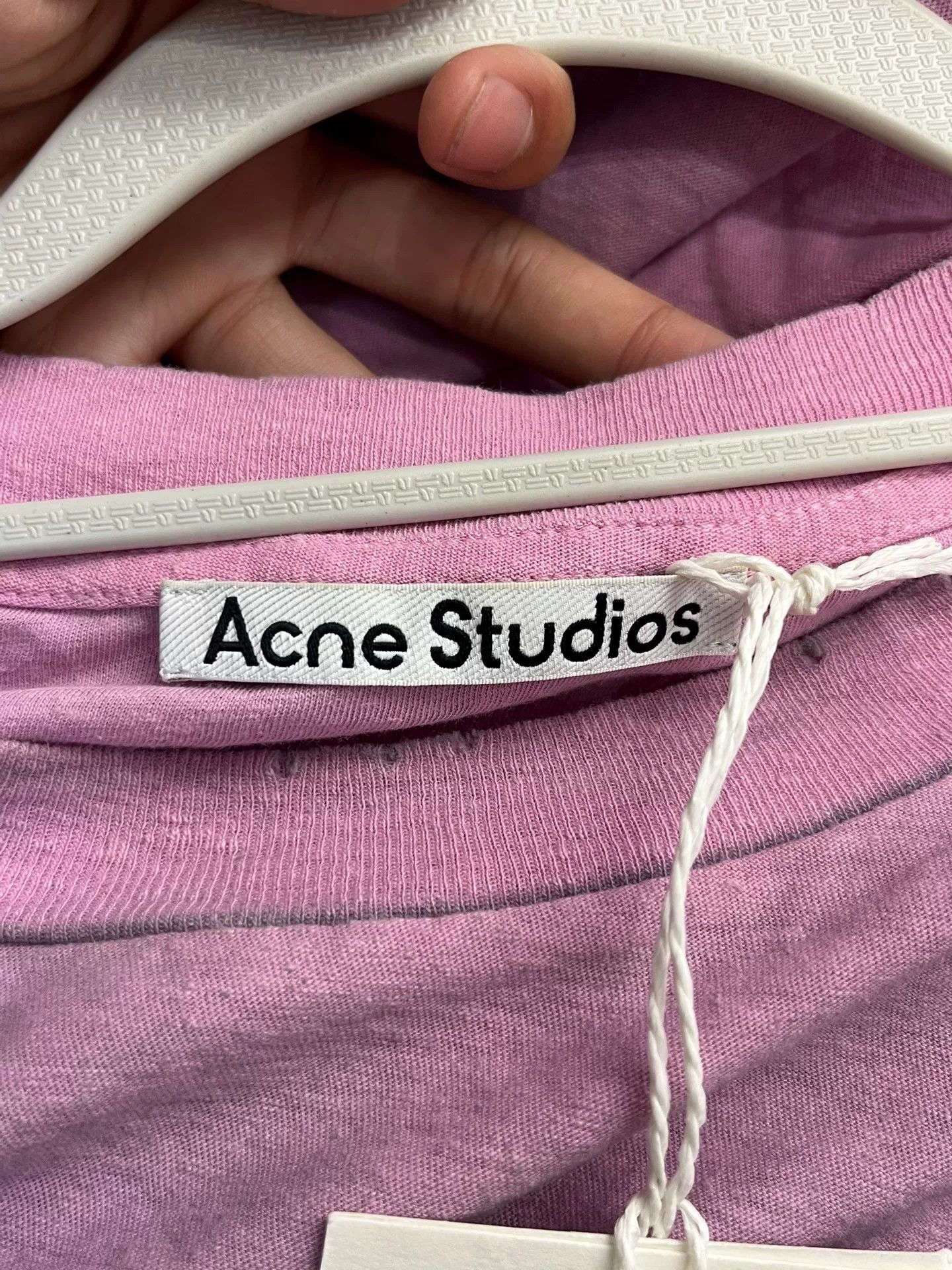 Acne Studios Acne Studios Printed Pink T-Shirt S Women Size S / US 4 / IT 40 - 3 Thumbnail