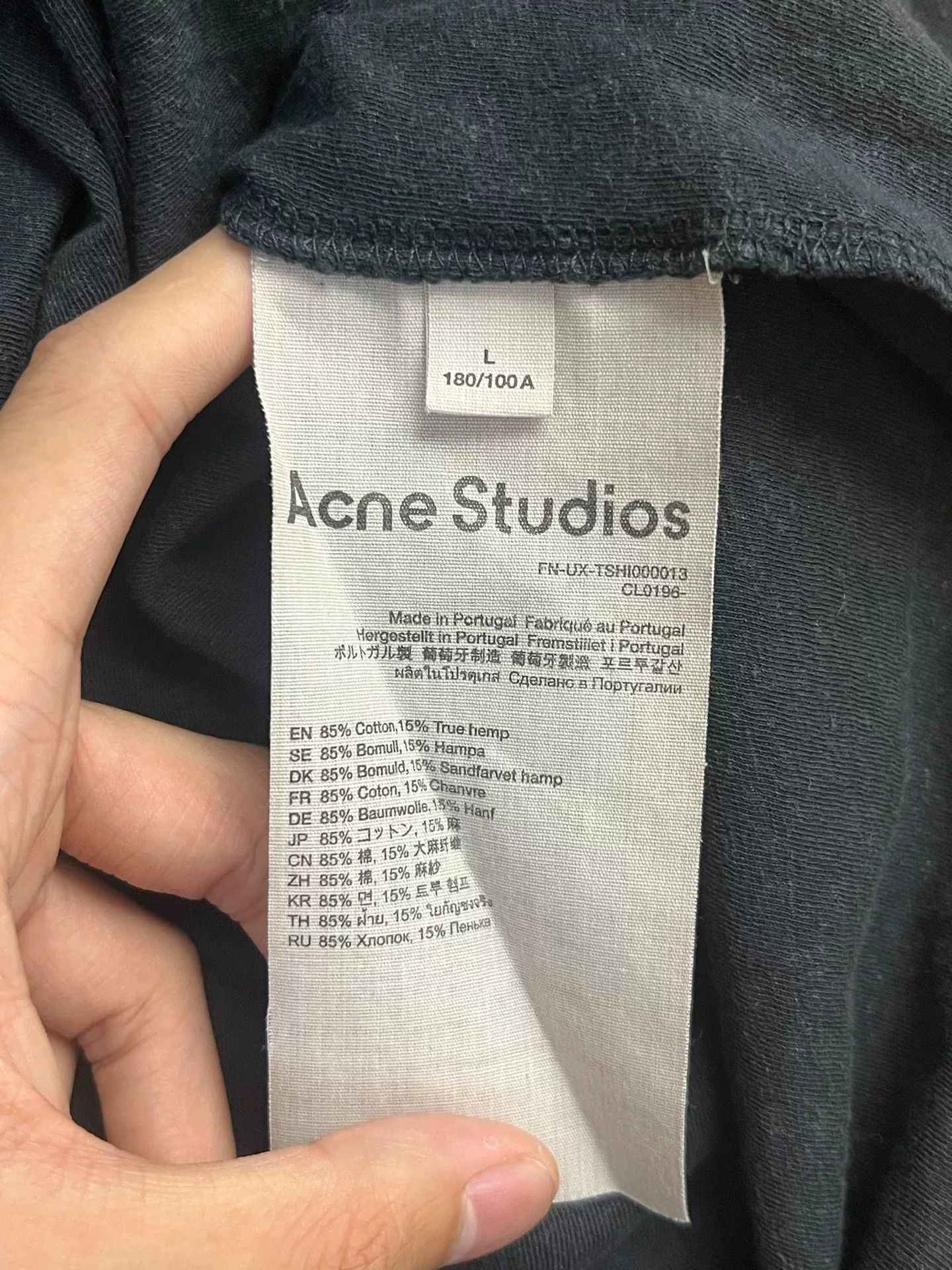 Acne Studios Acne Studios Printed T-Shirt L Men Size US L / EU 52-54 / 3 - 4 Thumbnail