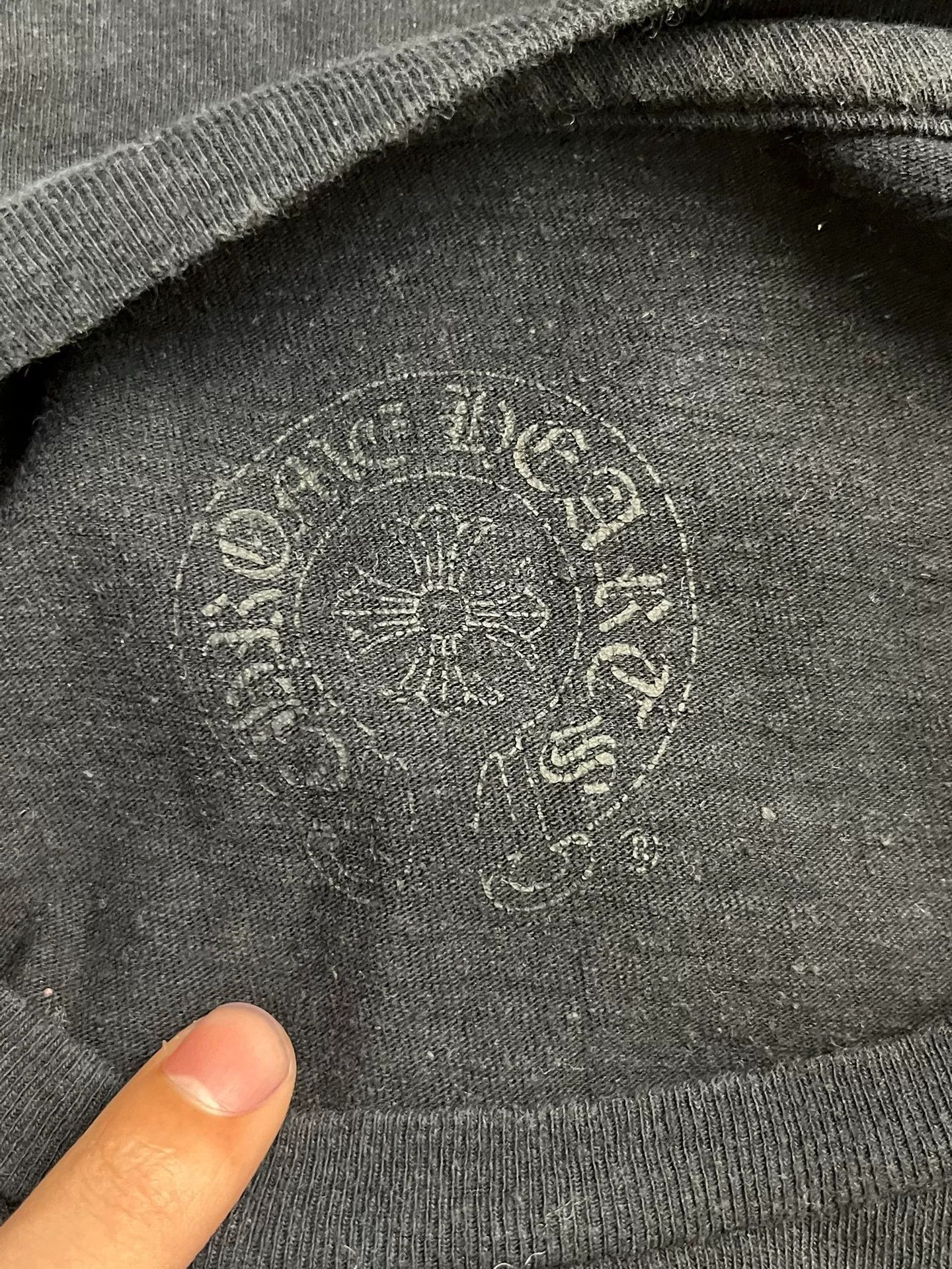 Chrome Hearts Chrome Hearts Black T-Shirt S Men Size US S / EU 44-46 / 1 - 3 Thumbnail
