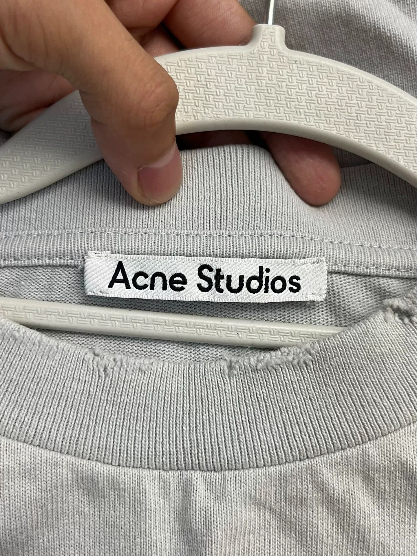 Acne Studios Acne Studios Retro Printed Gray T-Shirt S Women Size S / US 4 / IT 40 - 3 Thumbnail