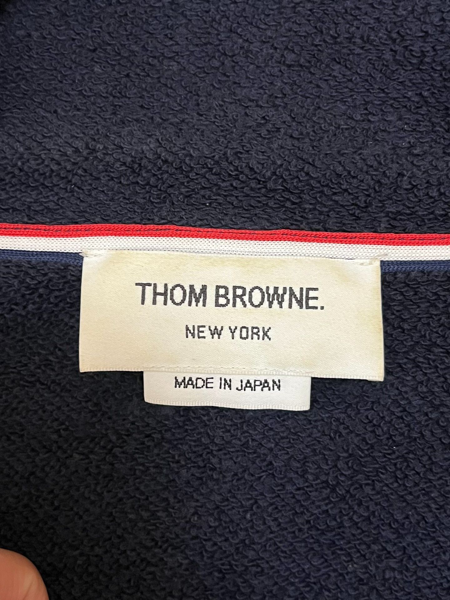 Thom Browne Thom Browne Striped Brown Hoodie 1 Men Size US XS / EU 42 / 0 - 4 Thumbnail