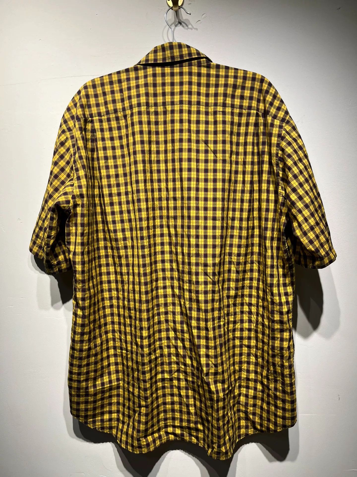 Balenciaga Balenciaga Plaid Yellow Shirt 38 Men Size US S / EU 44-46 / 1 - 2 Thumbnail