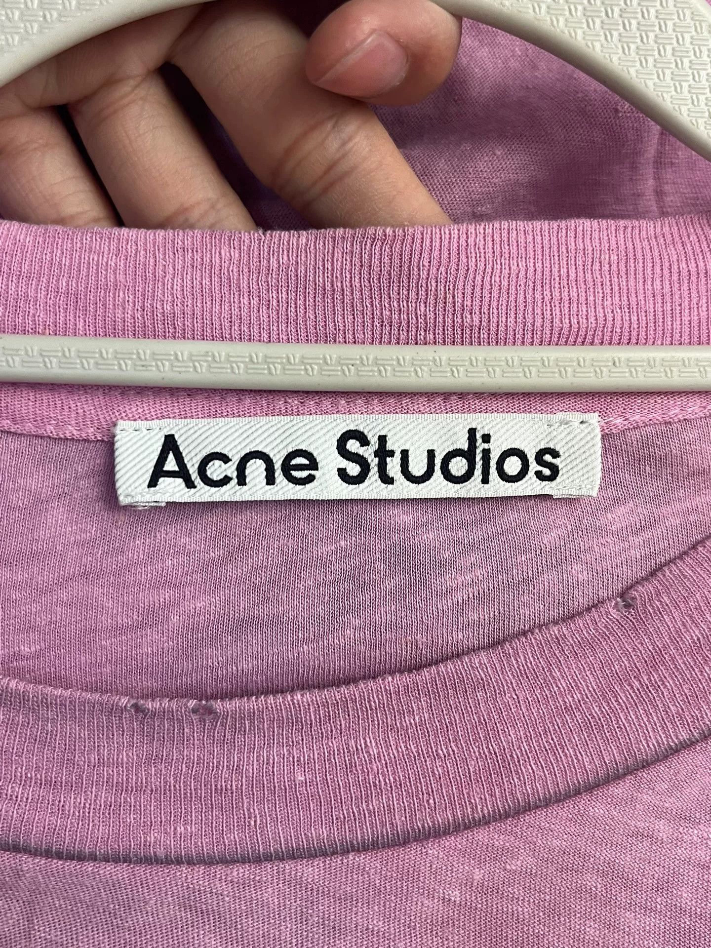 Acne Studios Acne Studios Printed Pink T-Shirt S Women Size S / US 4 / IT 40 - 3 Thumbnail