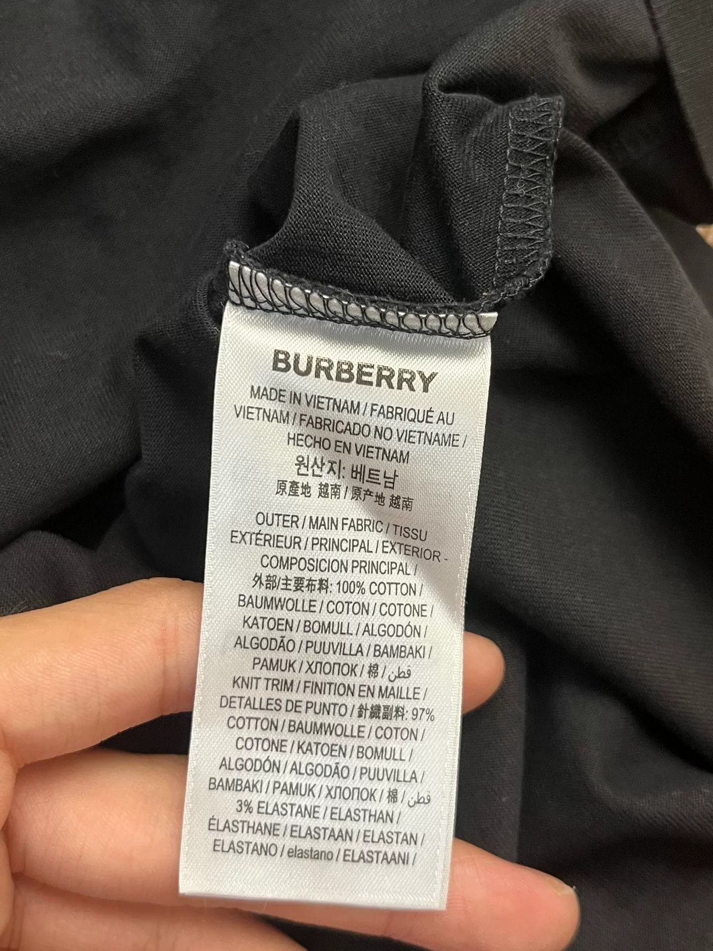 Burberry Burberry Casual Embroidered T-Shirt XS Women Size XS / US 0-2 / IT 36-38 - 4 Thumbnail