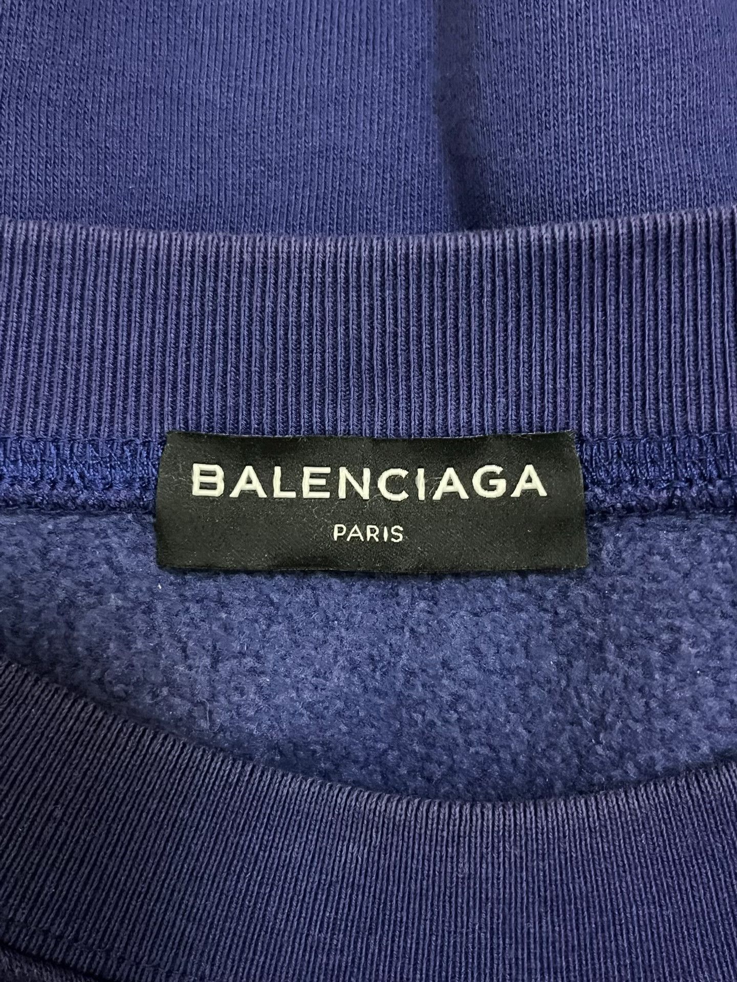 Balenciaga Balenciaga Retro Blue Hoodie S Women Size S / US 4 / IT 40 - 3 Thumbnail