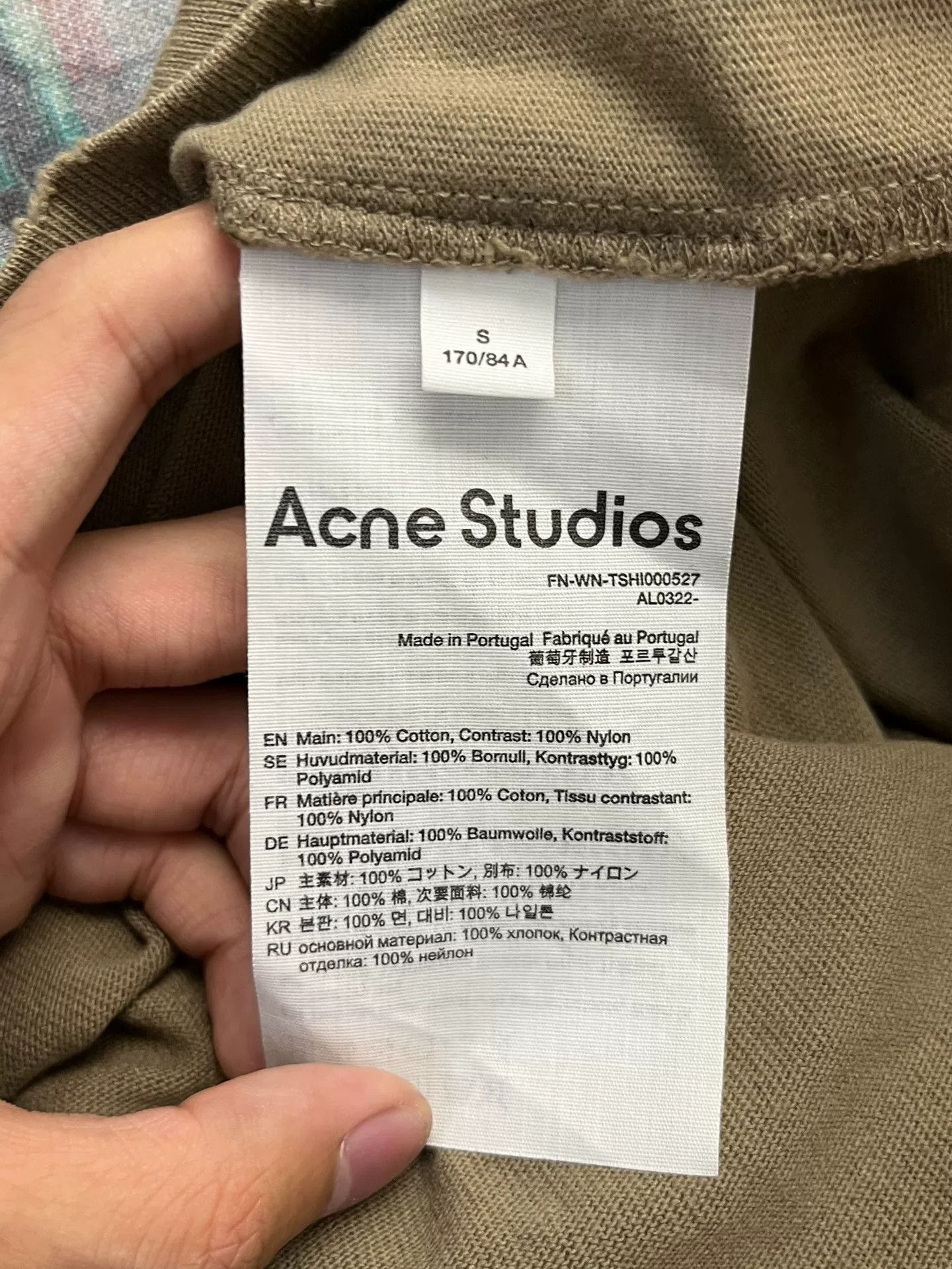 Acne Studios Acne Studios Printed Graphic Brown T-Shirt S Women Size S / US 4 / IT 40 - 4 Thumbnail