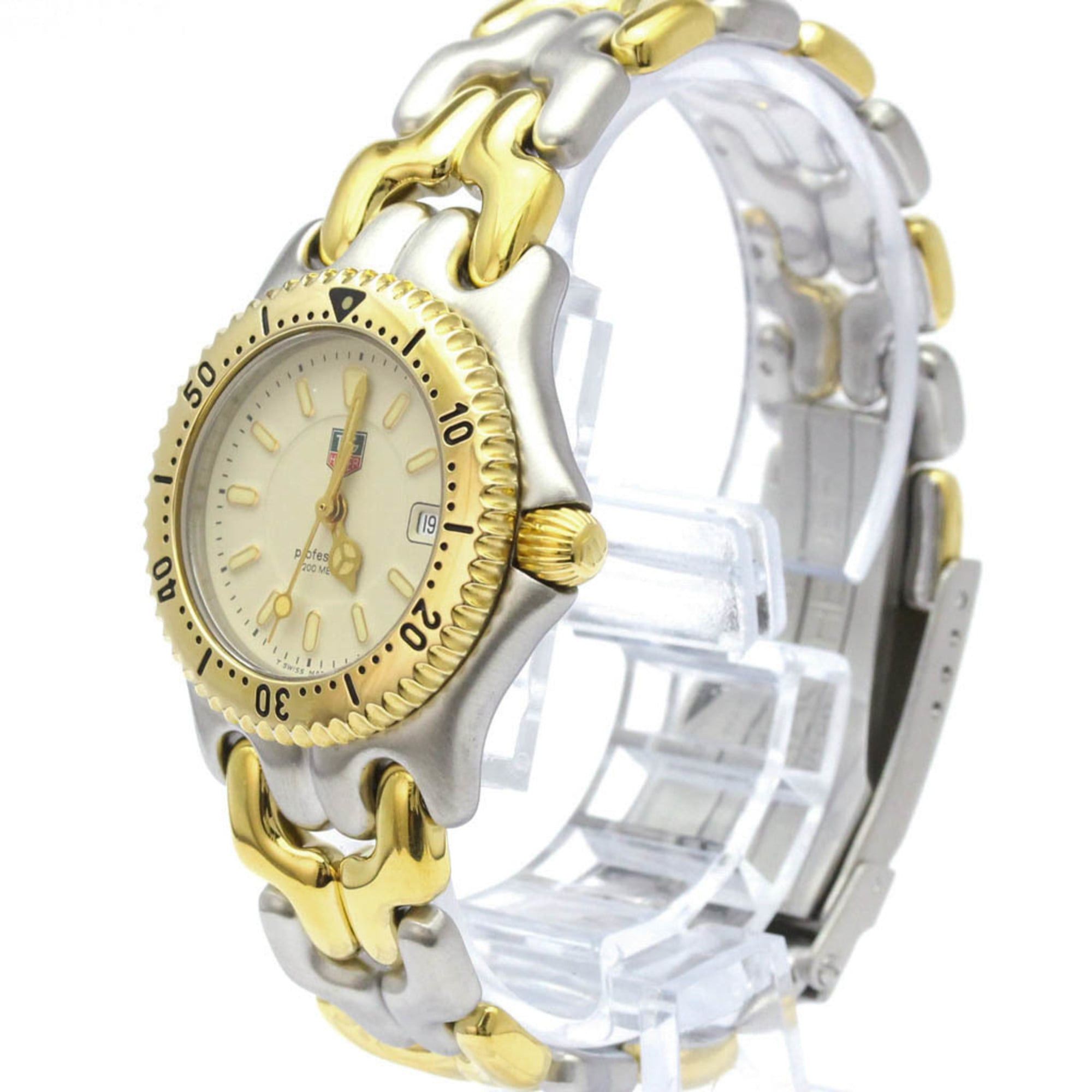 Tag Heuer TAG HEUER Sel Professional 200M Gold Plated Steel Watch WG1321 Polished Size ONE SIZE - 2 Thumbnail