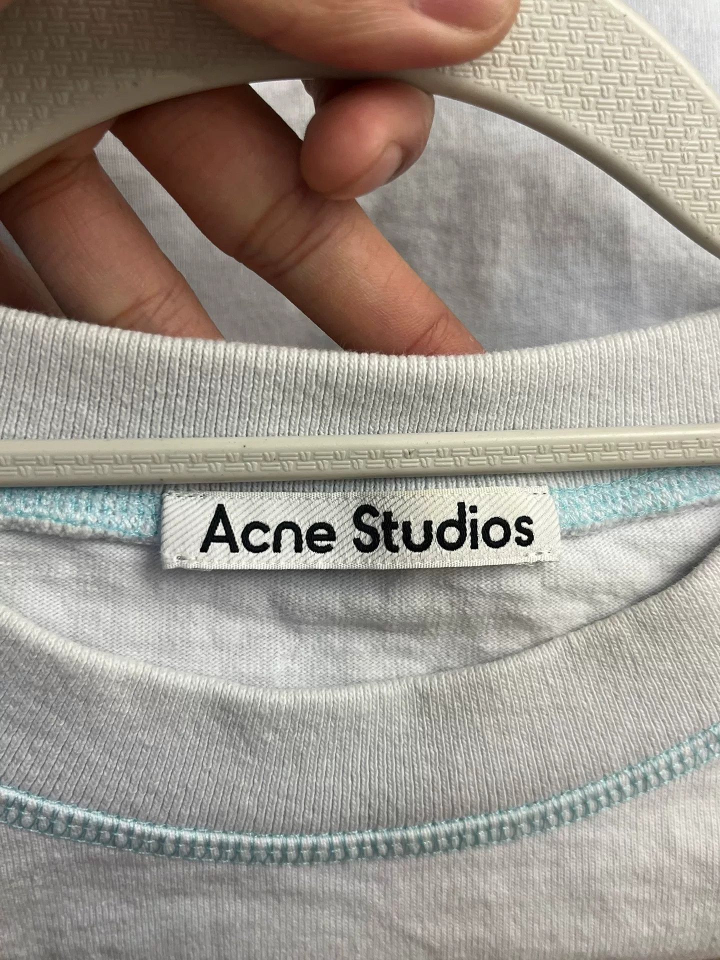 Acne Studios Acne Studios Printed Blue T-Shirt XS Women Size XS / US 0-2 / IT 36-38 - 3 Thumbnail