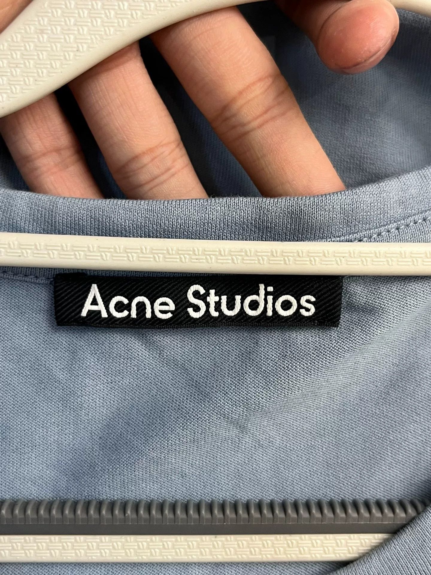 Acne Studios Acne Studios Blue T-Shirt L Men Size US L / EU 52-54 / 3 - 3 Thumbnail