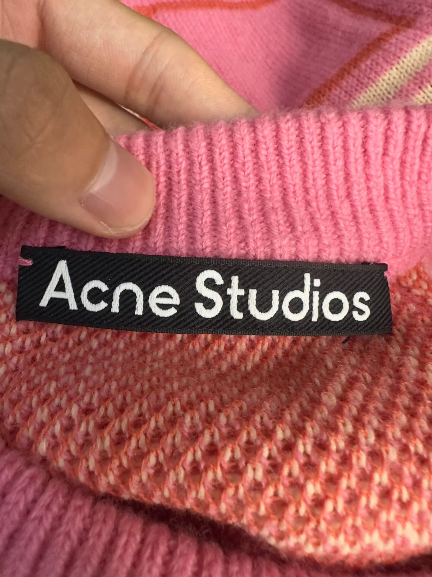 Acne Studios Acne Studios Pink Sweater XS Women Size XS / US 0-2 / IT 36-38 - 3 Thumbnail