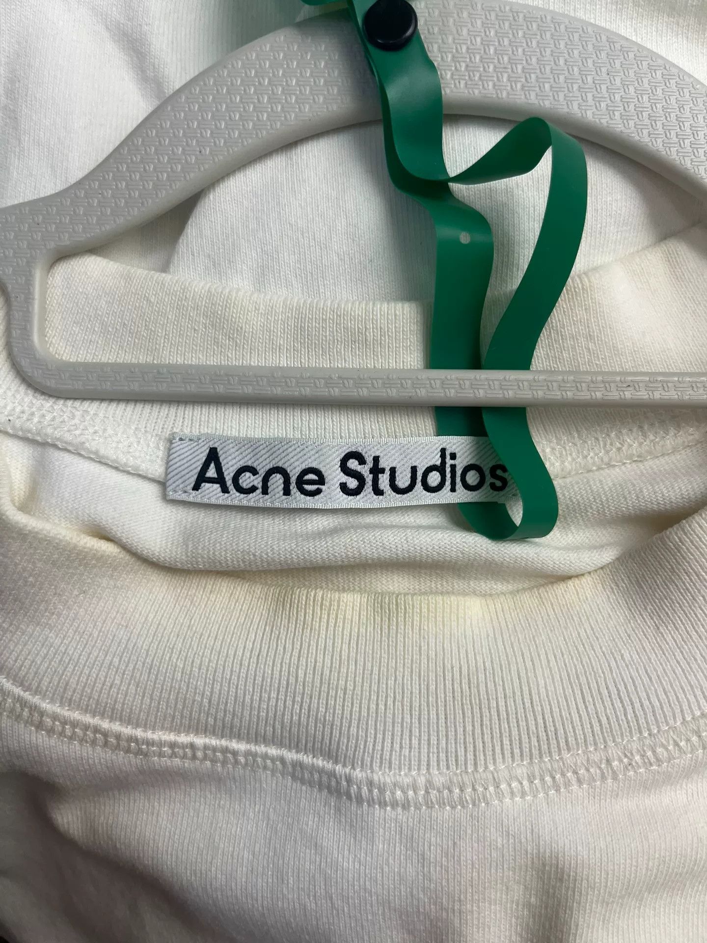 Acne Studios Acne Studios Casual Printed White T-Shirt XL Men Size US XL / EU 56 / 4 - 3 Thumbnail