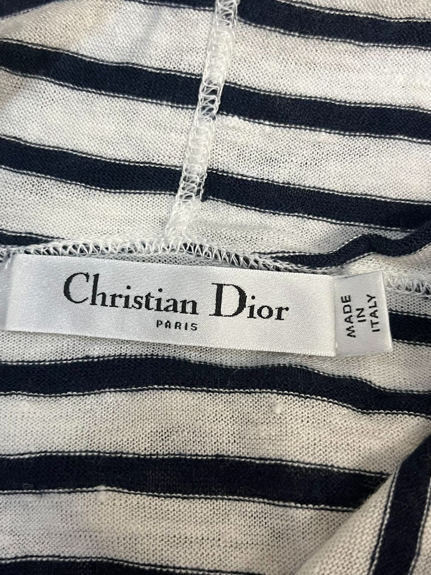 Dior Dior Retro Striped Hoodie 36 Women Size S / US 4 / IT 40 - 4 Thumbnail