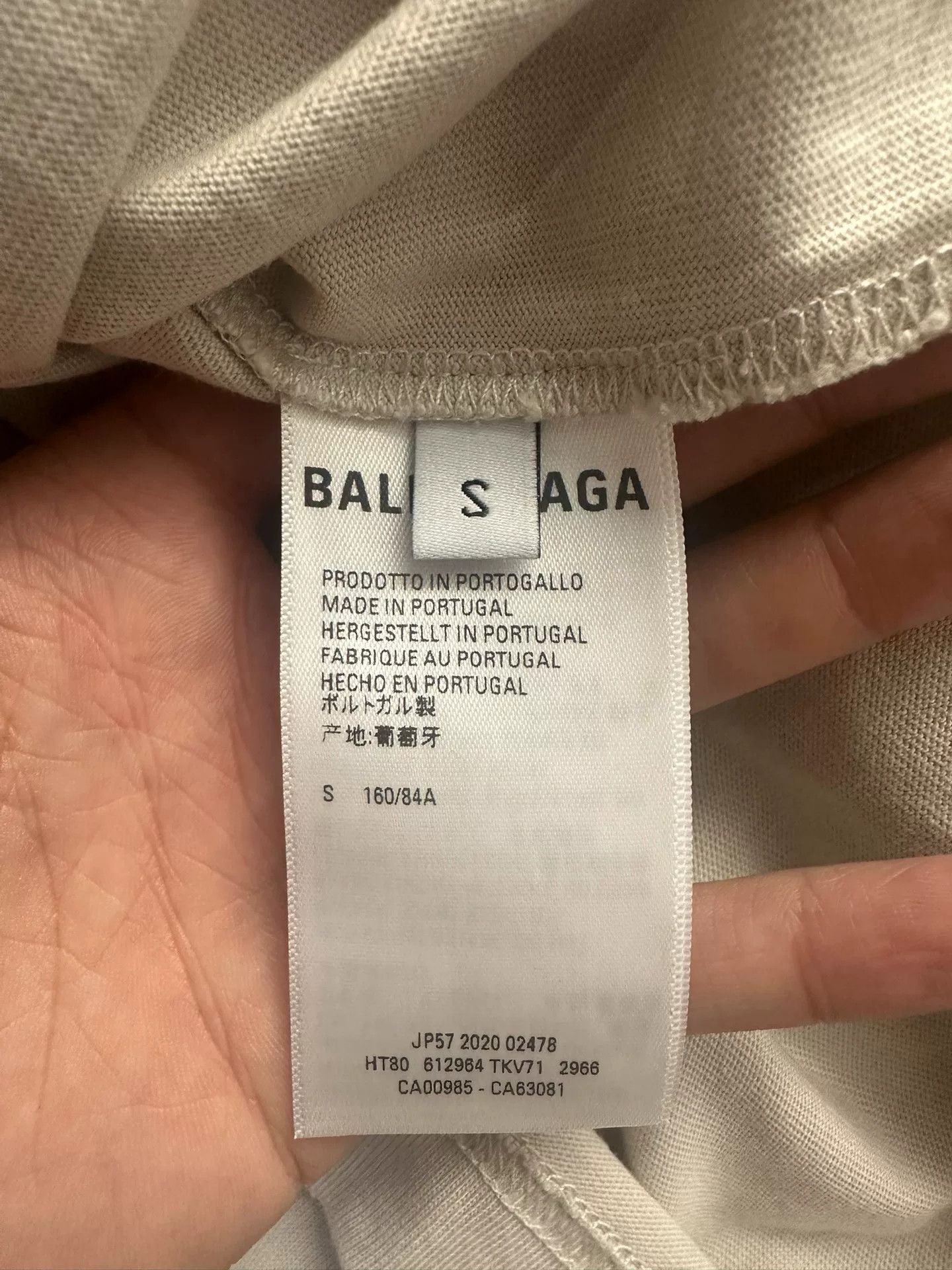 Balenciaga Balenciaga Retro Embroidered Gray T-Shirt S Women Size S / US 4 / IT 40 - 3 Thumbnail