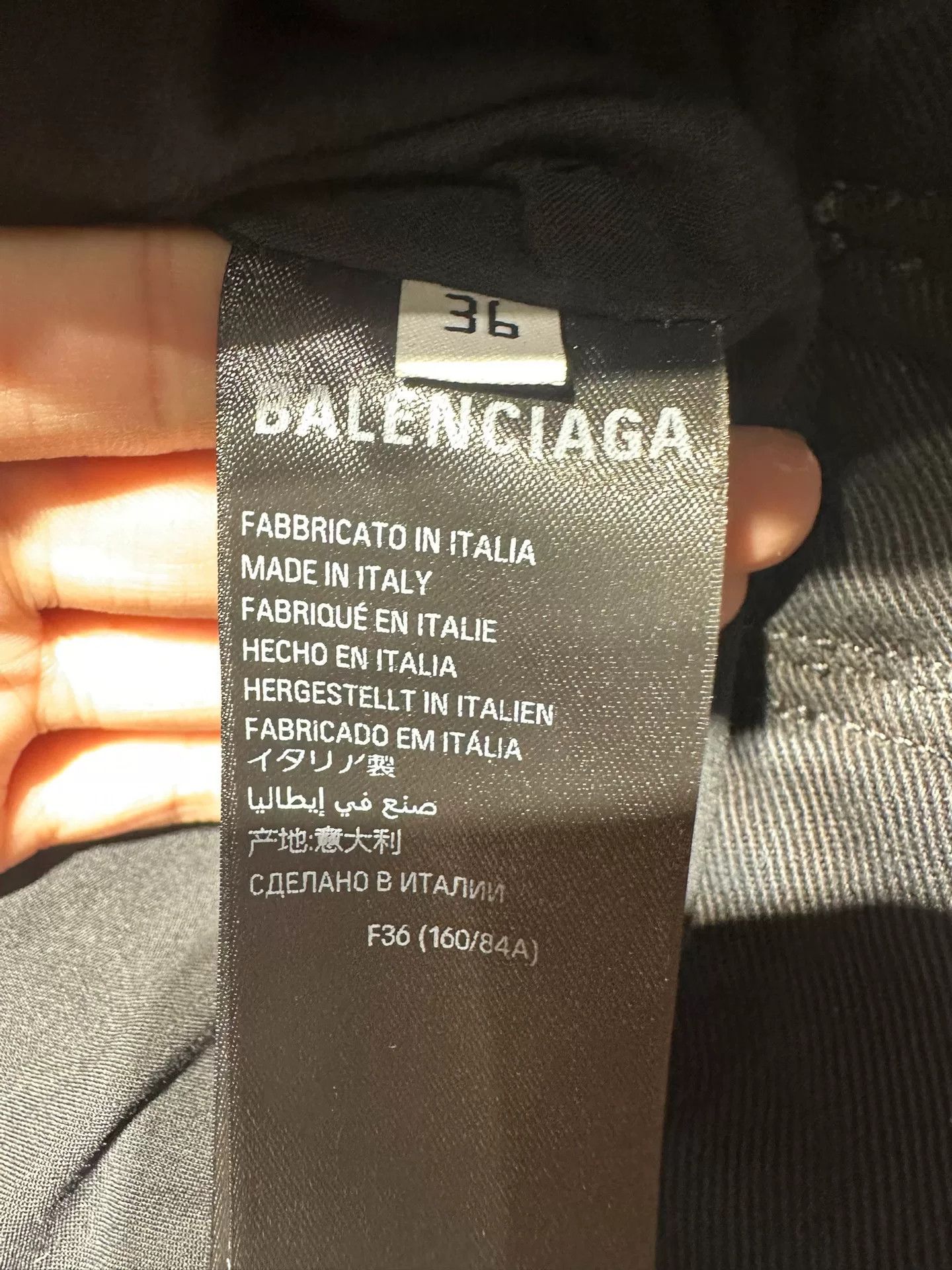 Balenciaga Balenciaga Denim Item 36 Women Size XS / US 0-2 / IT 36-38 - 3 Thumbnail