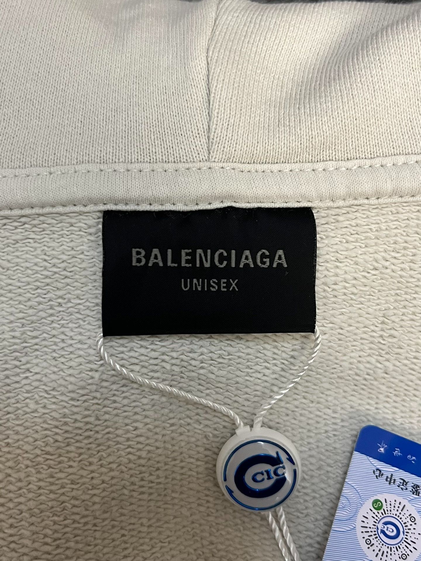 Balenciaga Balenciaga Printed Blue Hoodie M Women Size M / US 6-8 / IT 42-44 - 3 Thumbnail