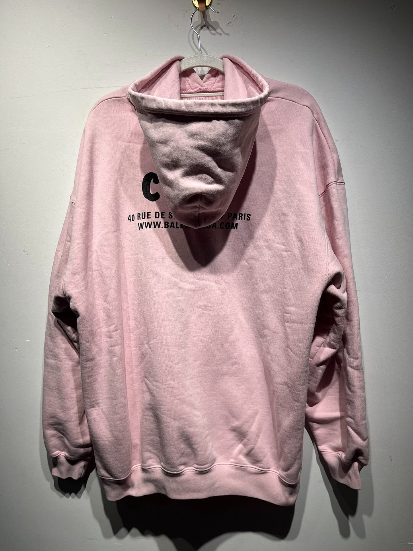 Balenciaga Balenciaga Printed Hoodie S Men Size US S / EU 44-46 / 1 - 2 Thumbnail