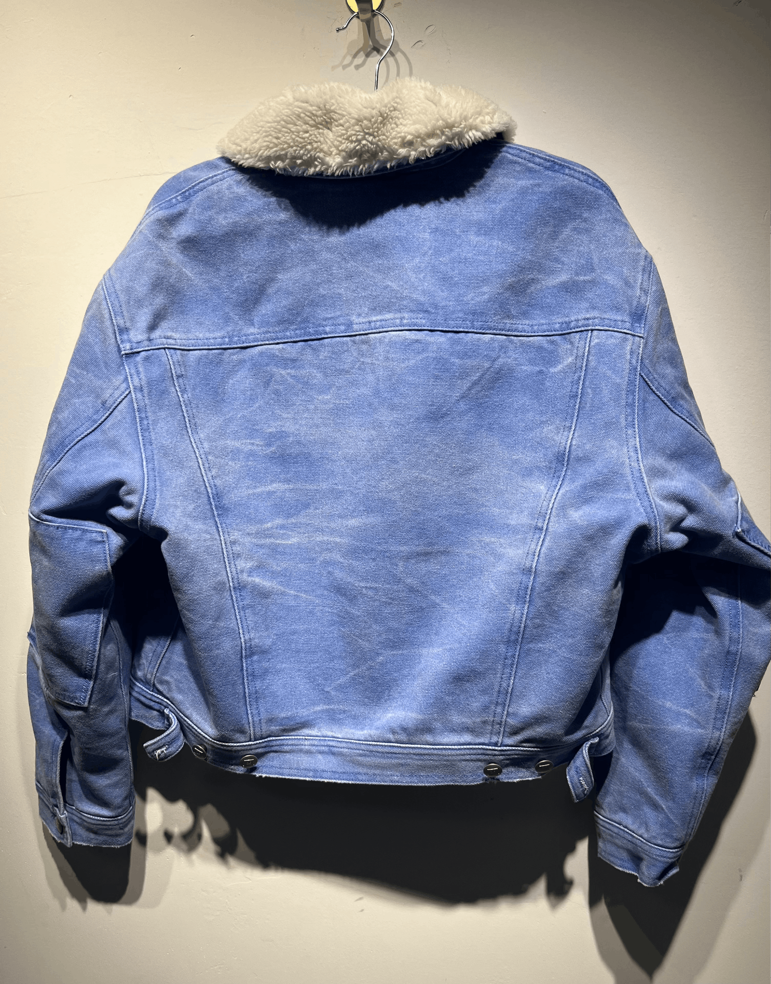 Acne Studios Acne Studios Quilted Oversized Blue Light Jacket XS Men Size US XS / EU 42 / 0 - 2 Thumbnail