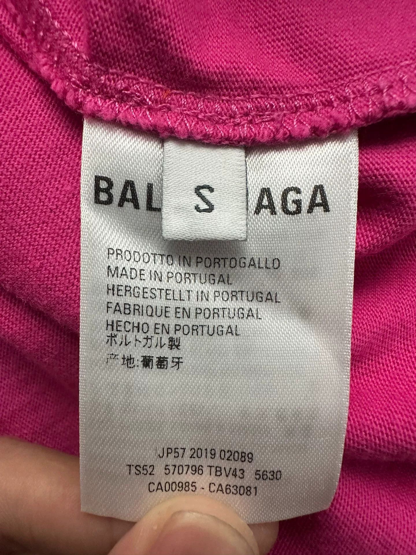 Balenciaga Balenciaga Retro Pink T-Shirt S Women Size S / US 4 / IT 40 - 3 Thumbnail