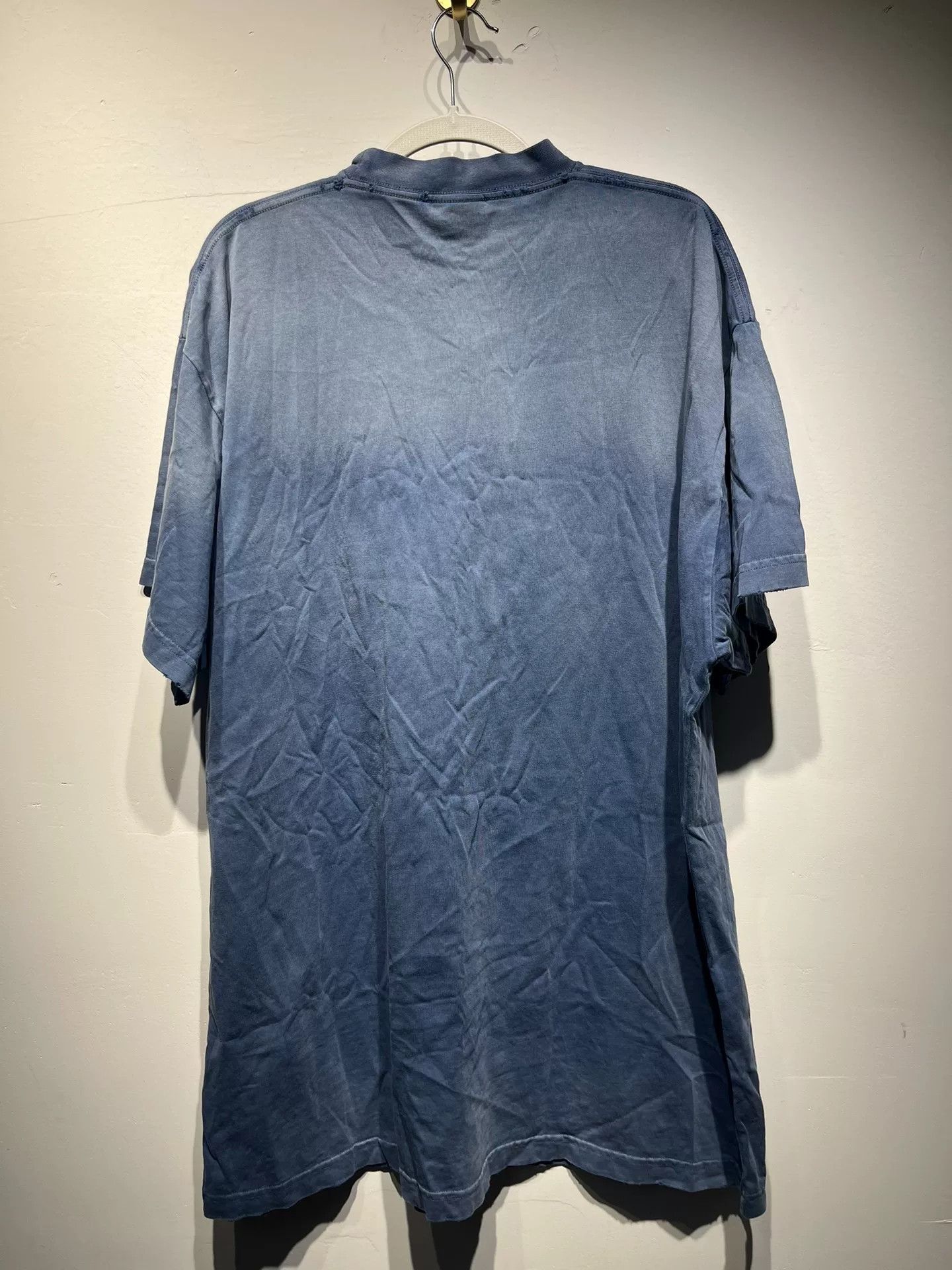 Balenciaga Balenciaga Blue T-Shirt 1 Men Size US XS / EU 42 / 0 - 2 Thumbnail