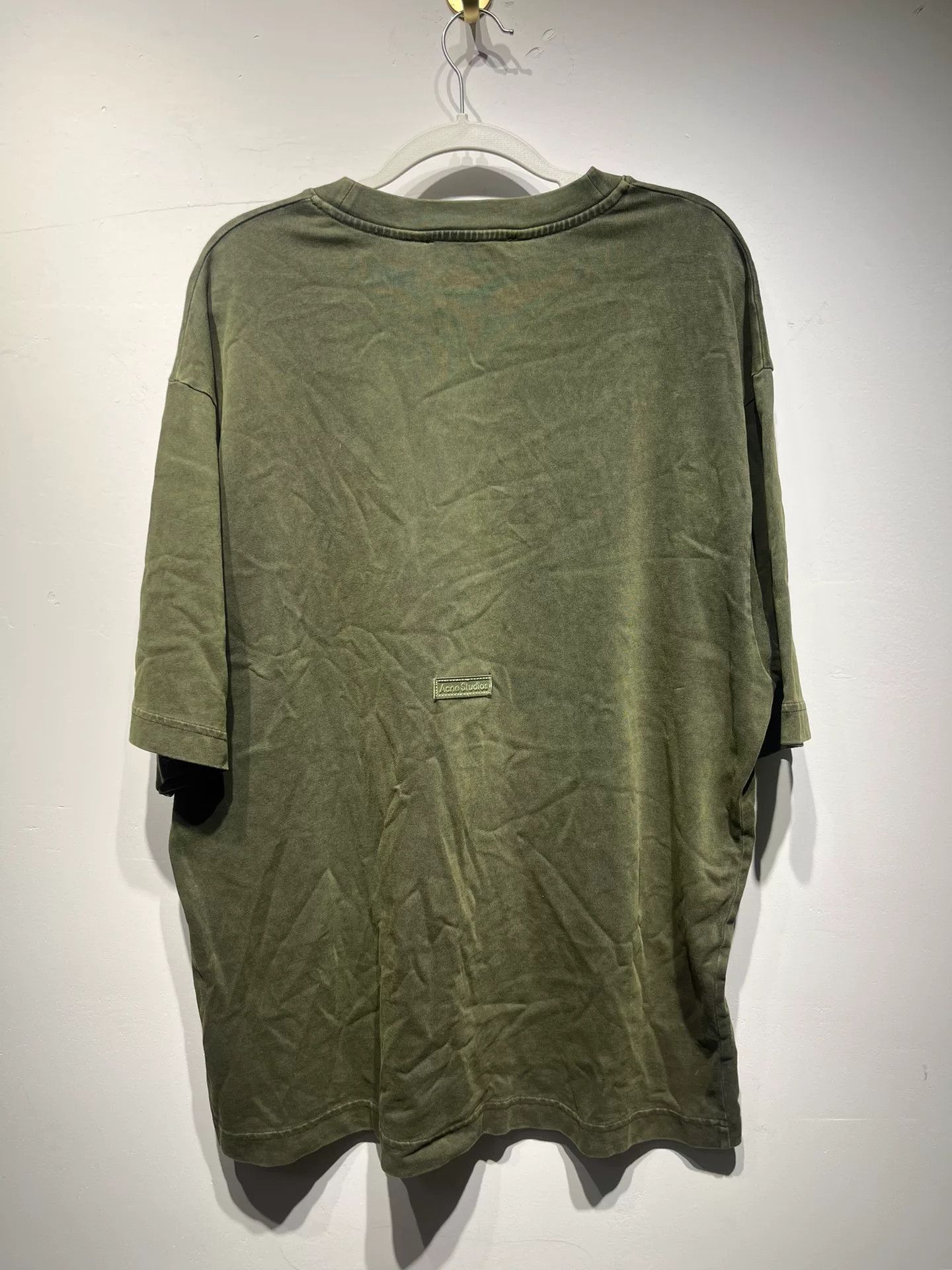 Acne Studios Acne Studios Straight Green T-Shirt M Men Size US M / EU 48-50 / 2 - 2 Thumbnail
