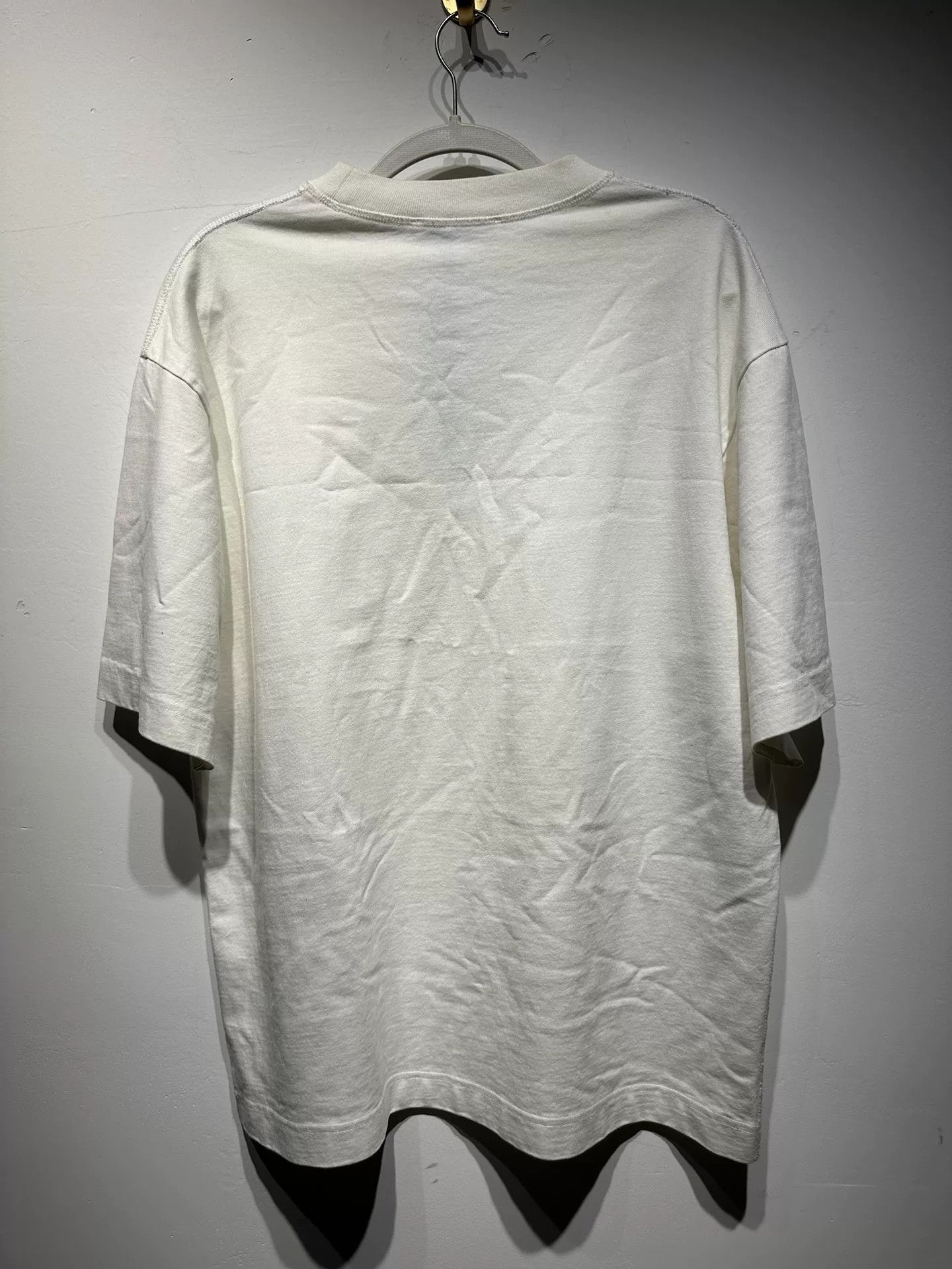 Acne Studios Acne Studios Casual Printed White T-Shirt L Men Size US L / EU 52-54 / 3 - 2 Thumbnail
