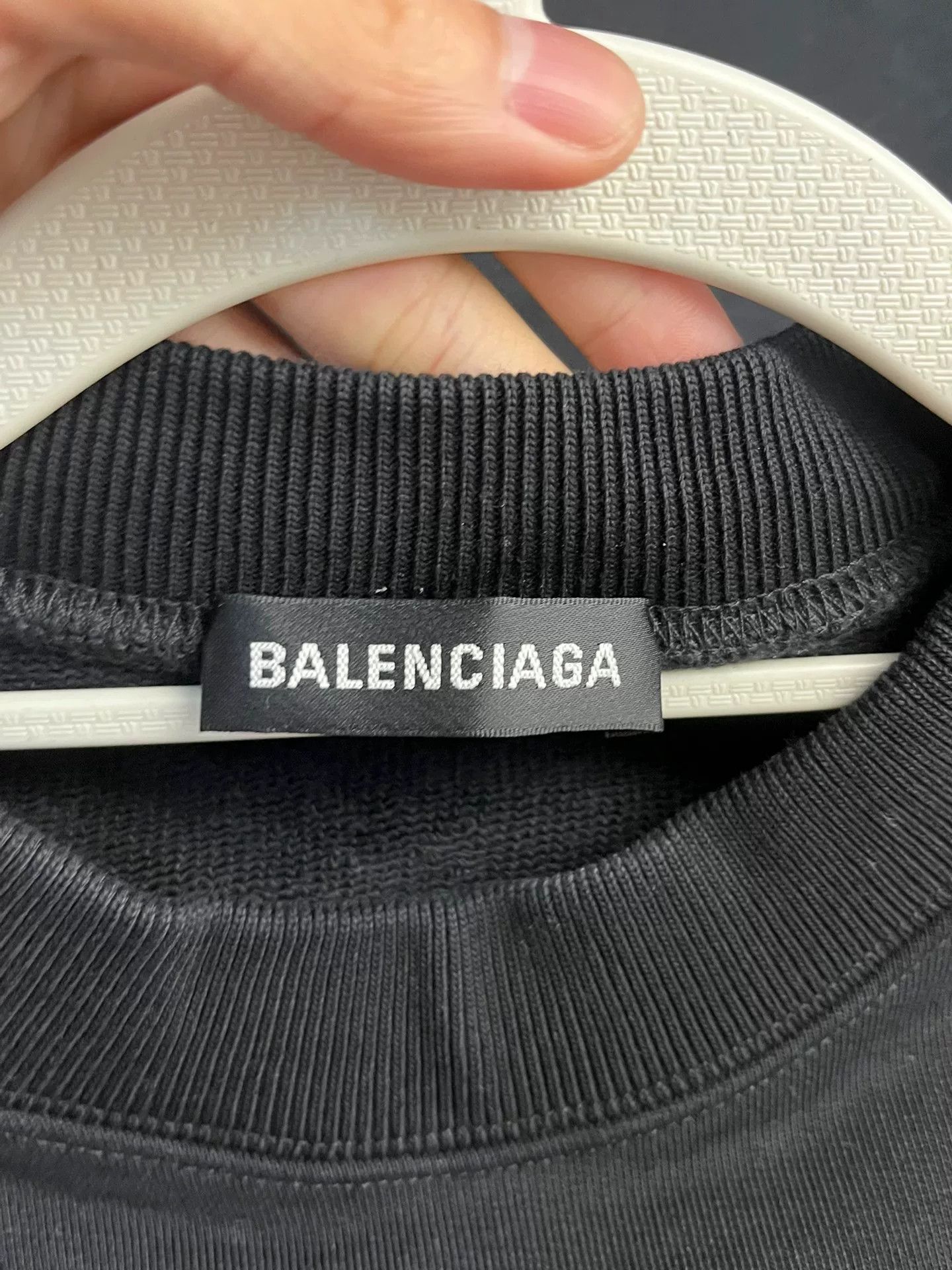 Balenciaga Balenciaga Retro Black Hoodie XS Women Size XS / US 0-2 / IT 36-38 - 3 Thumbnail