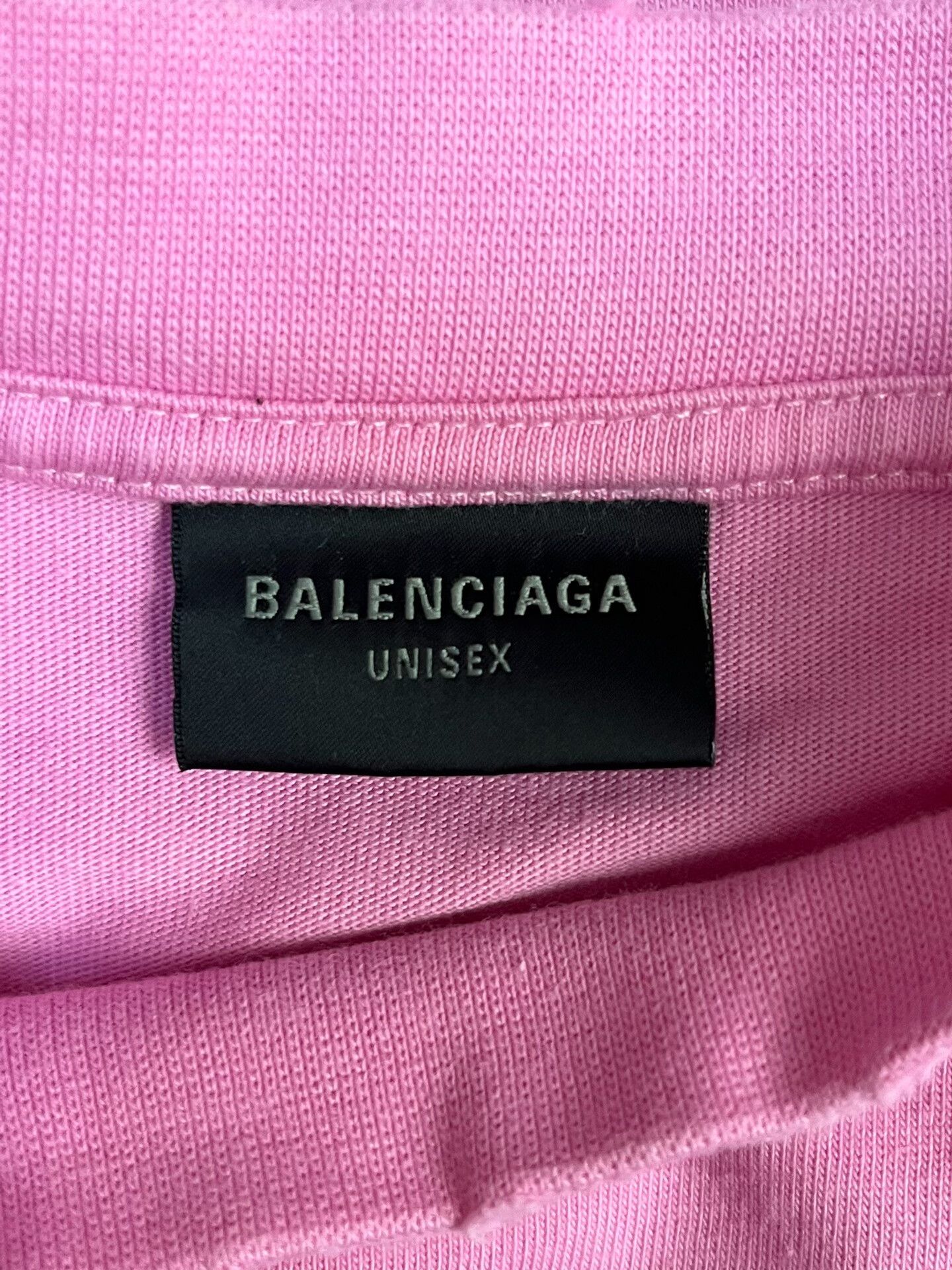 Balenciaga Balenciaga Regular Pink T-Shirt 1 Women Size XS / US 0-2 / IT 36-38 - 3 Thumbnail