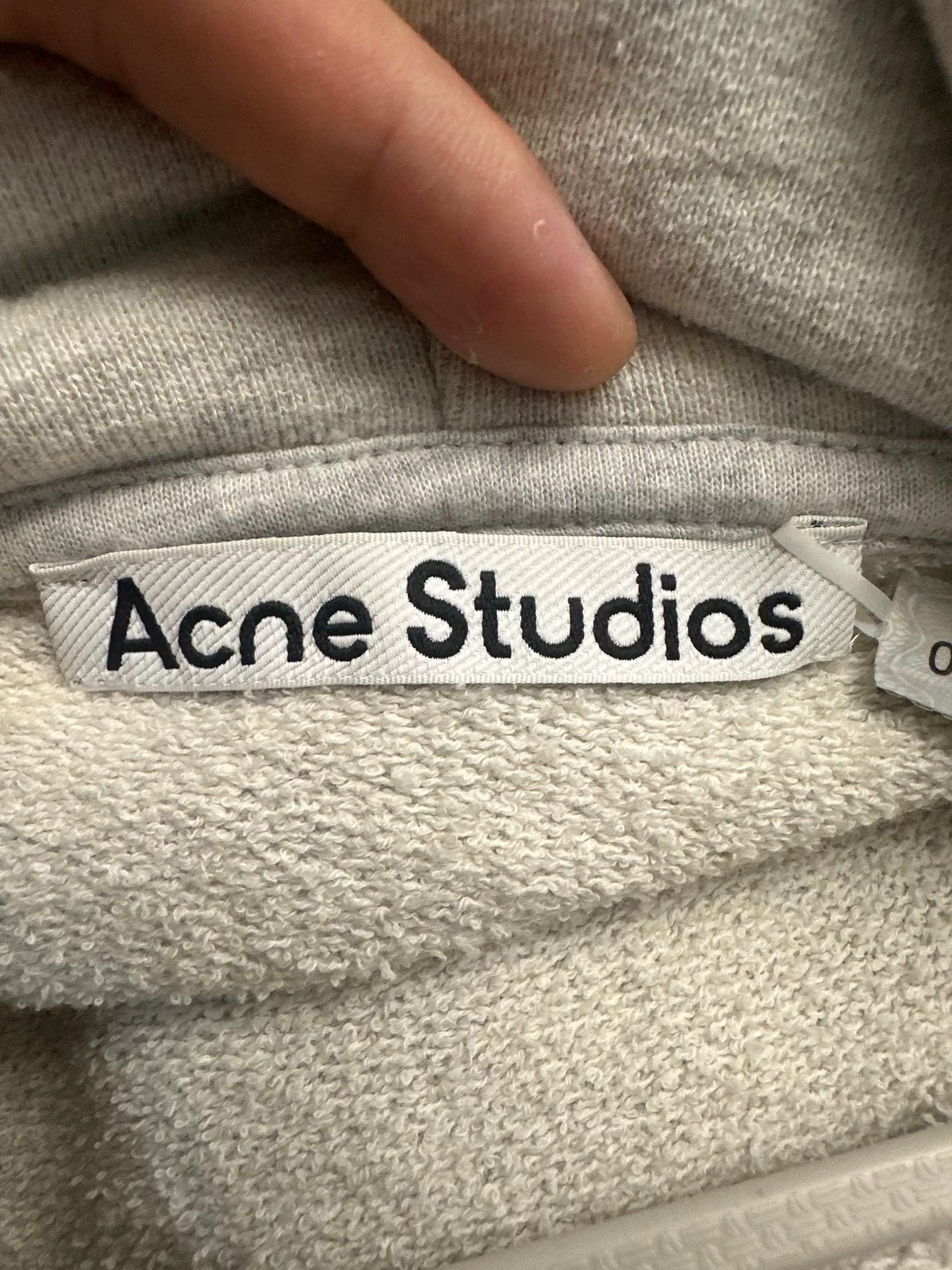 Acne Studios Acne Studios Gray Hoodie XS Women Size XS / US 0-2 / IT 36-38 - 4 Thumbnail