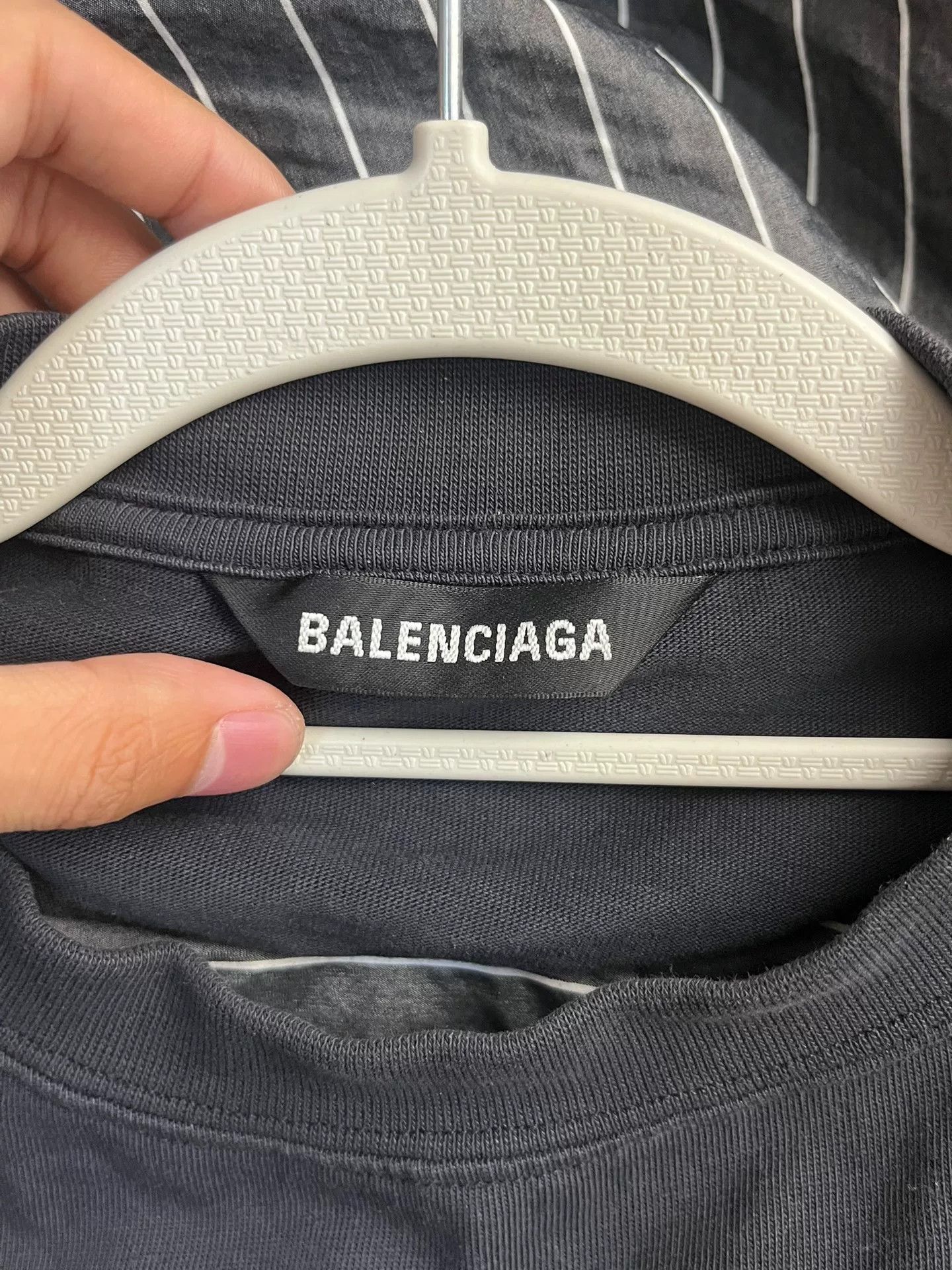 Balenciaga Balenciaga Polyester Striped Shirt 3 Men Size US XS / EU 42 / 0 - 4 Thumbnail