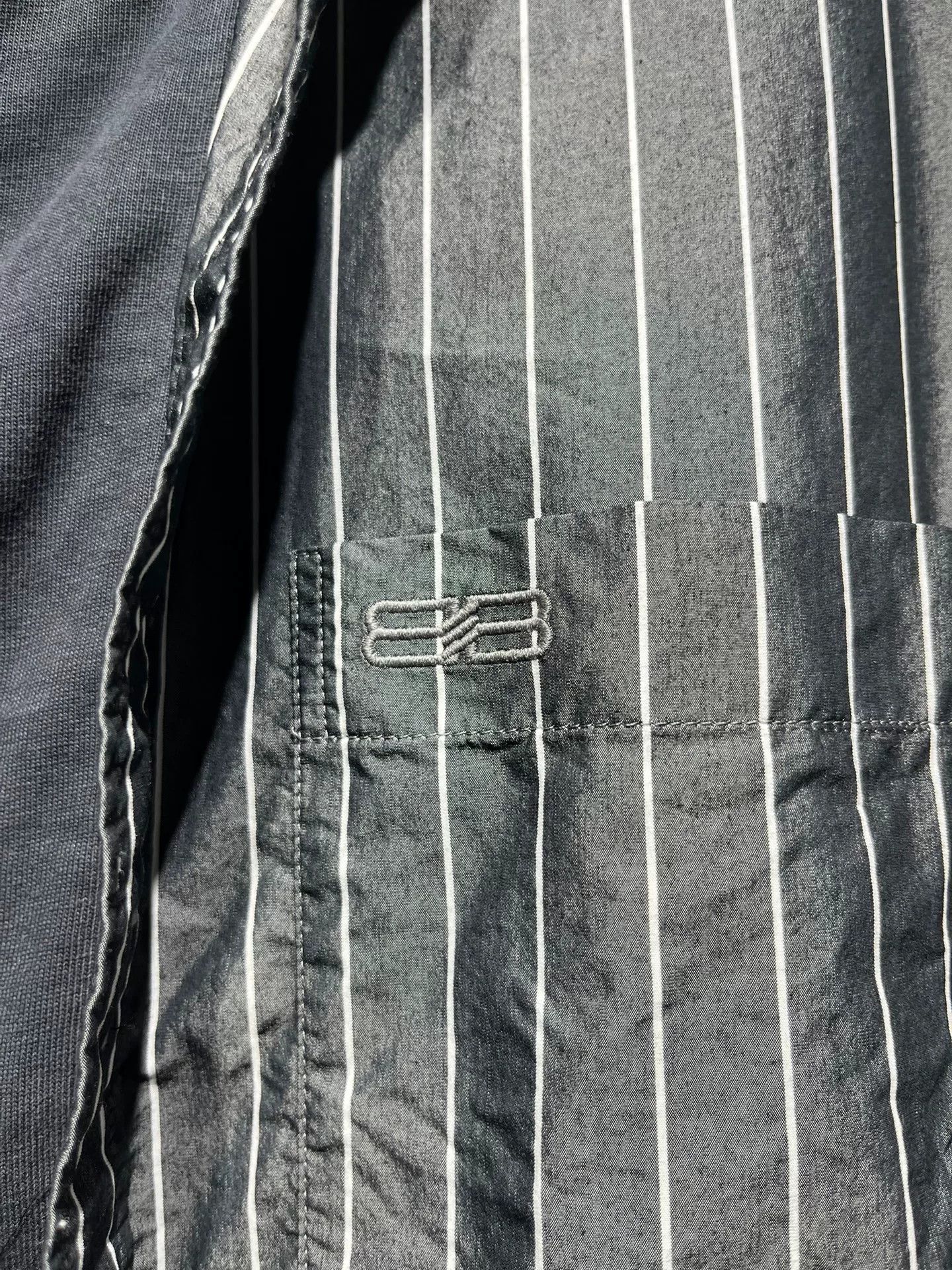 Balenciaga Balenciaga Polyester Striped Shirt 3 Men Size US XS / EU 42 / 0 - 3 Thumbnail