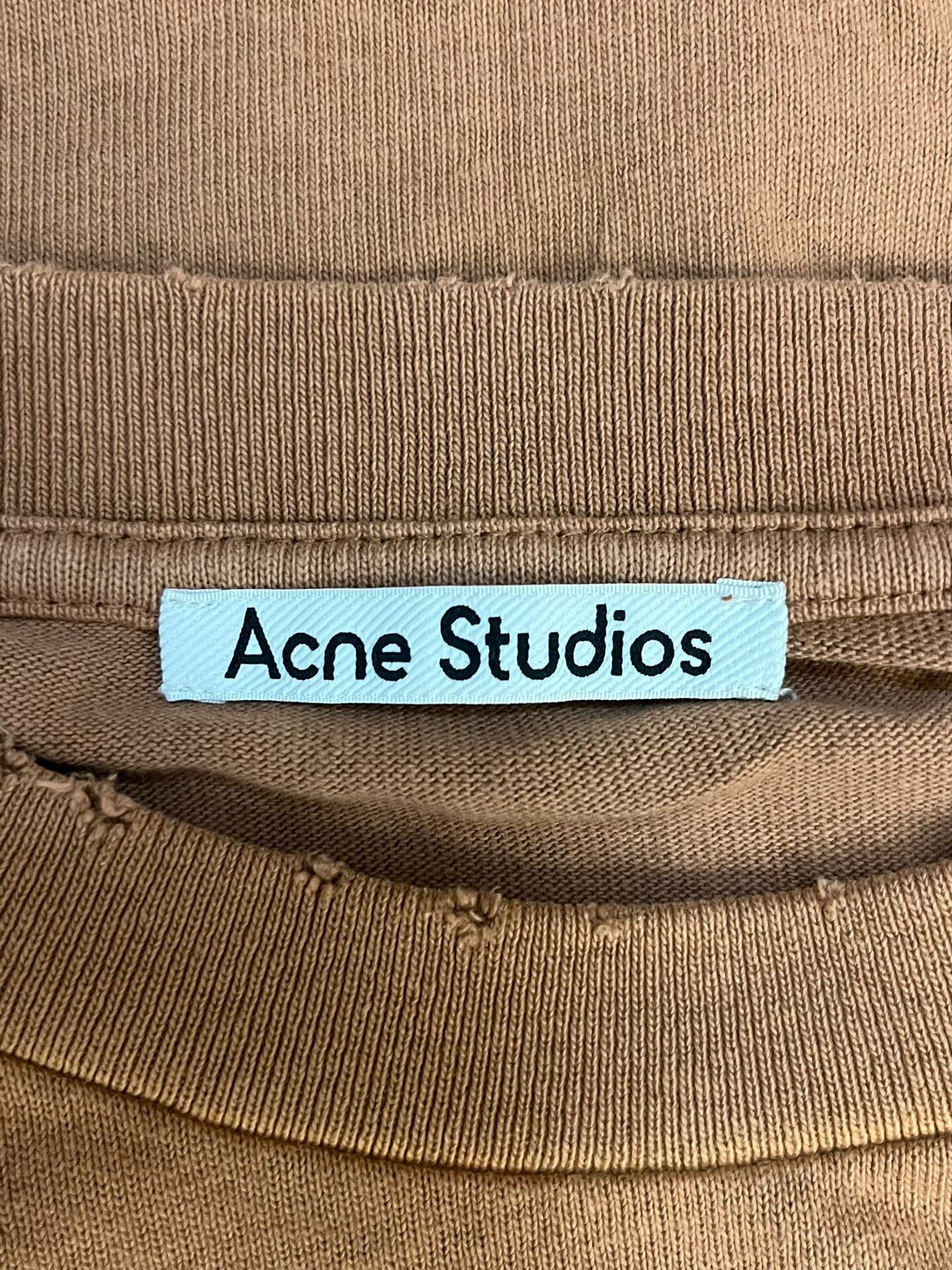 Acne Studios Acne Studios Printed Red T-Shirt XXS Women Size XXS / US 00 / IT 34 - 3 Thumbnail