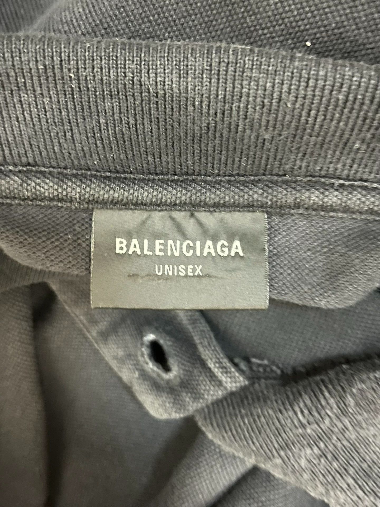 Balenciaga Balenciaga Cotton Black Polo S Men Size US S / EU 44-46 / 1 - 3 Thumbnail