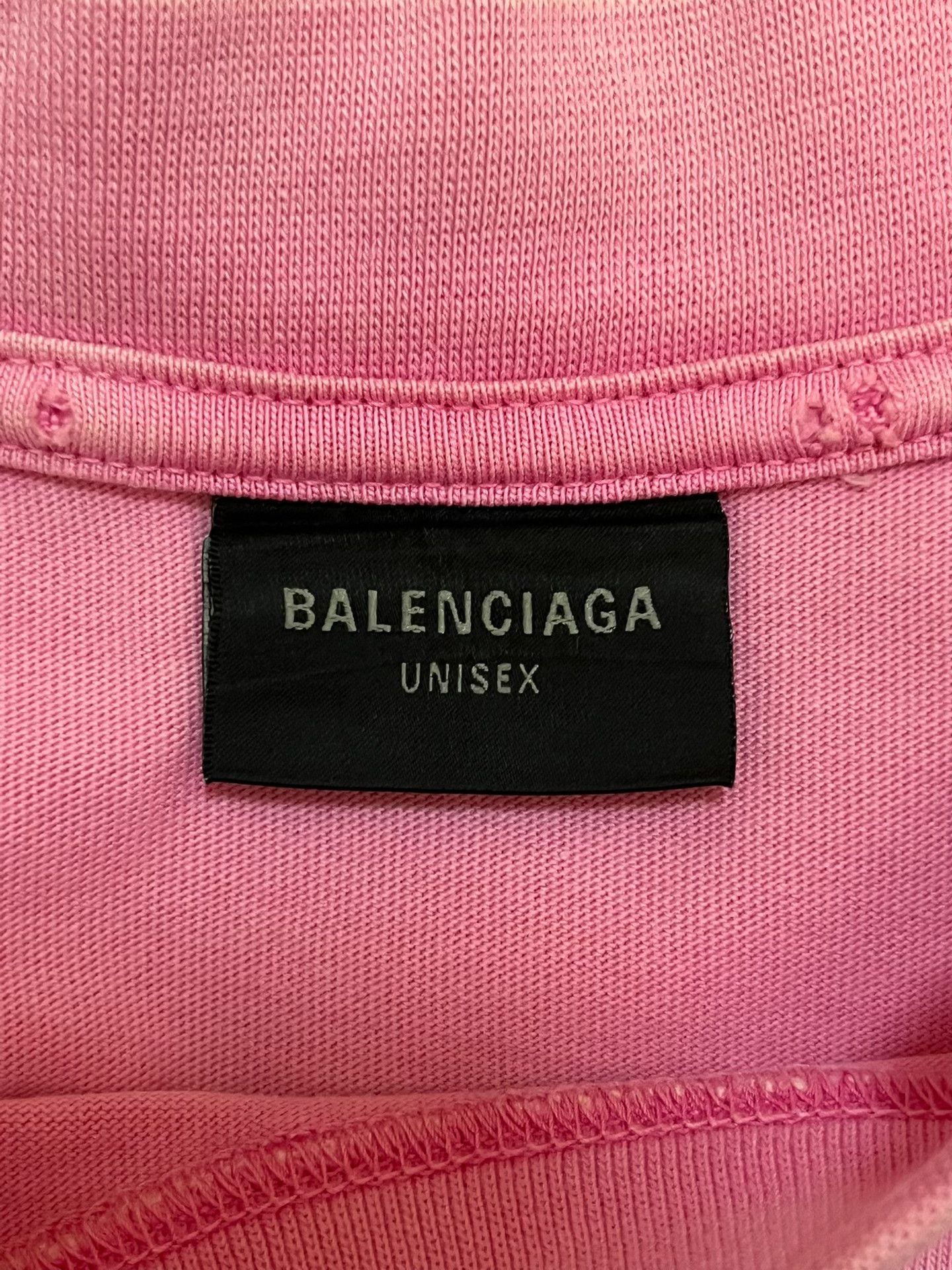 Balenciaga Balenciaga Printed Pink T-Shirt S Women Size S / US 4 / IT 40 - 3 Thumbnail