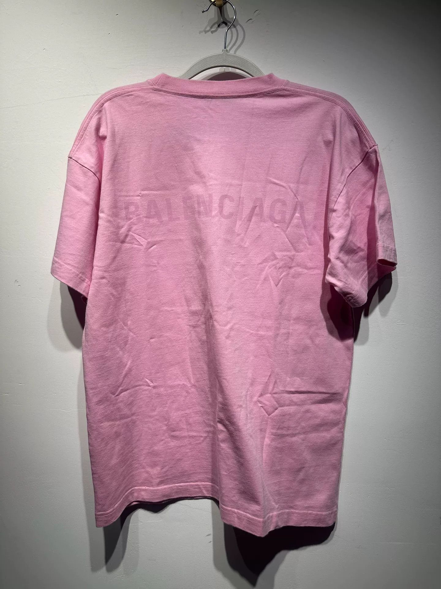 Balenciaga Balenciaga Retro Printed Pink T-Shirt M Women Size M / US 6-8 / IT 42-44 - 2 Thumbnail