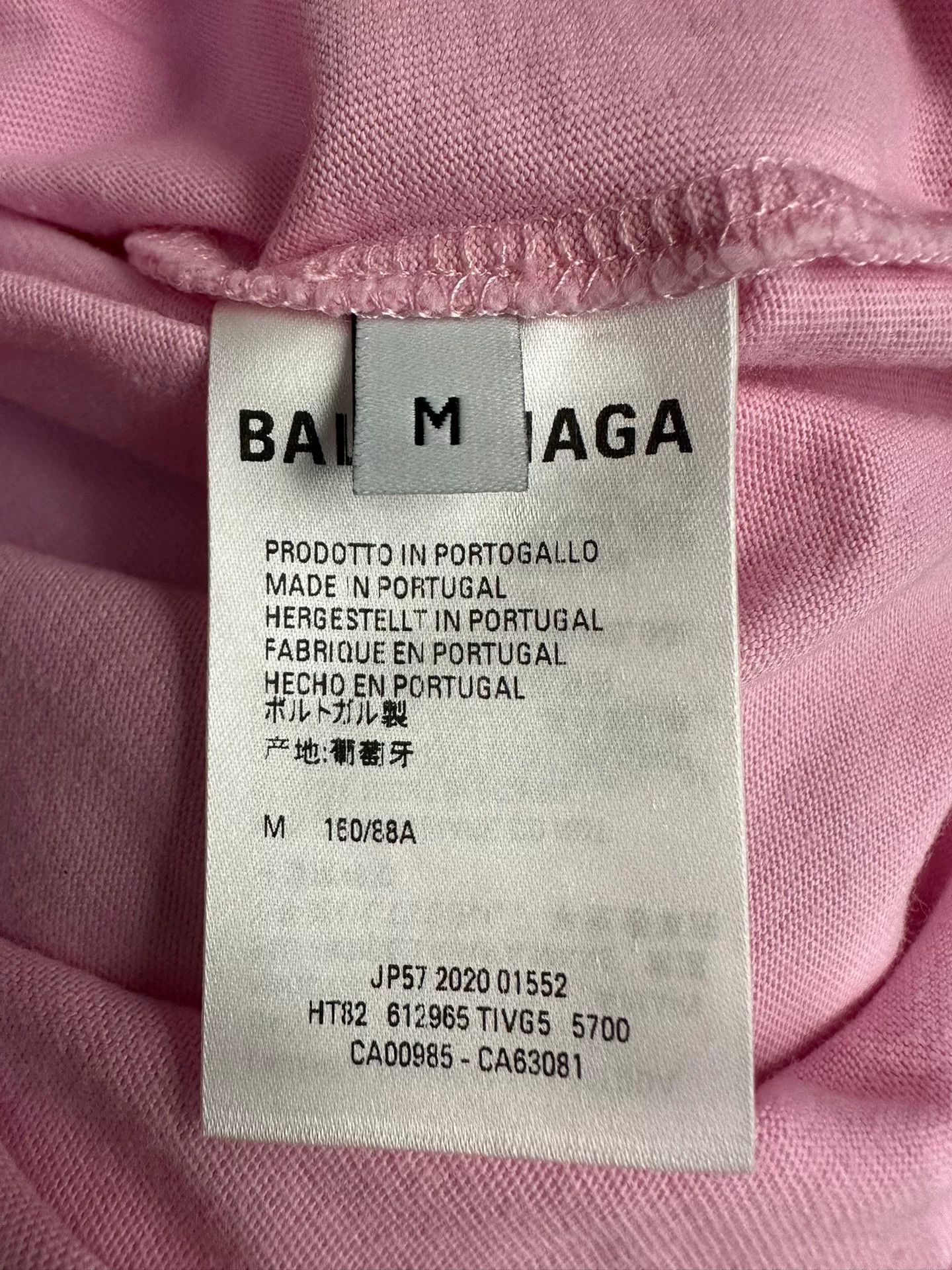 Balenciaga Balenciaga Retro Printed Pink T-Shirt M Women Size M / US 6-8 / IT 42-44 - 4 Thumbnail