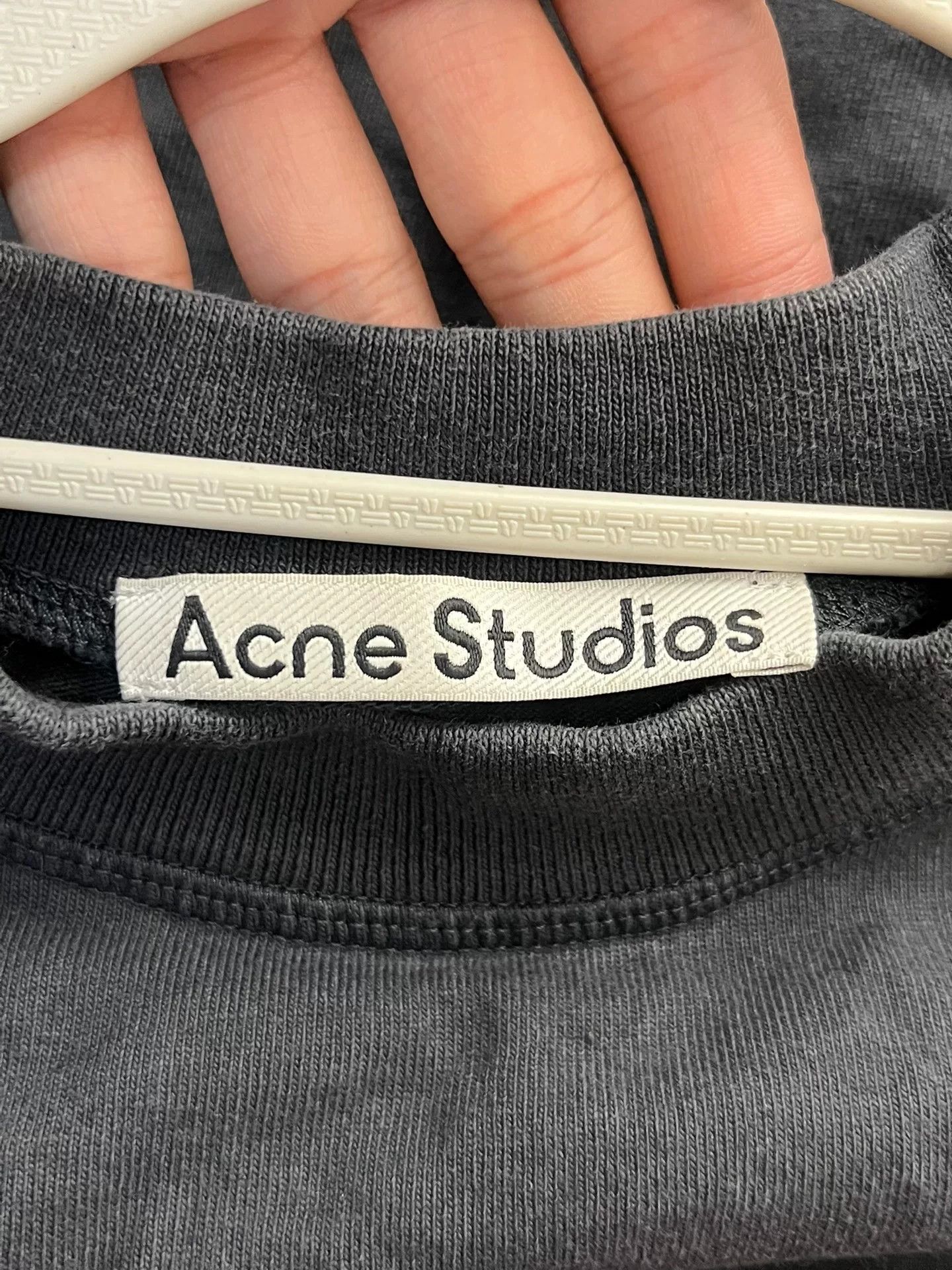 Acne Studios Acne Studios Printed Oversized Black T-Shirt XS Men Size US XS / EU 42 / 0 - 3 Thumbnail